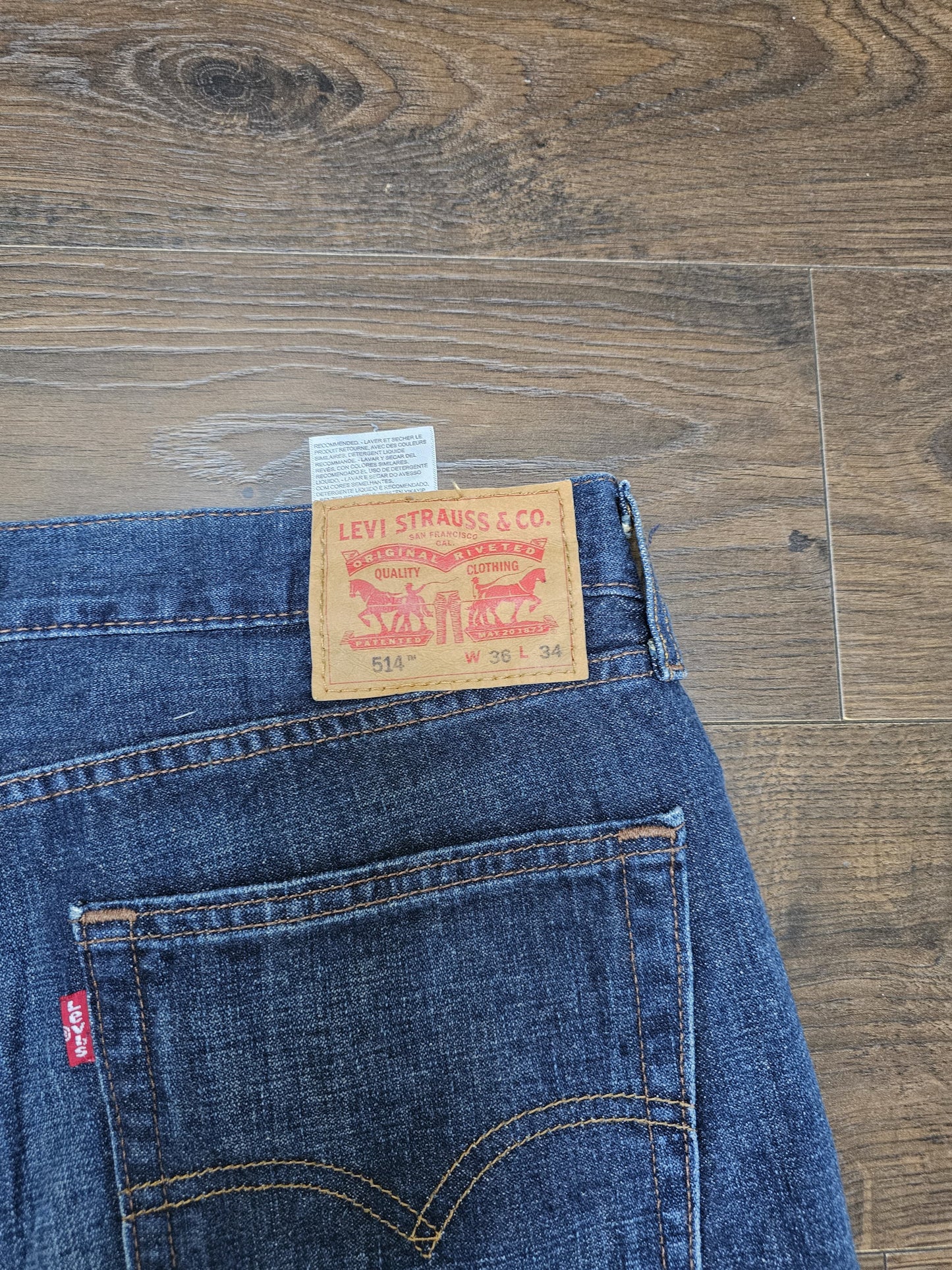 Levi's Mens Blue Jeans 511 Slim Fit W29/30L Denim