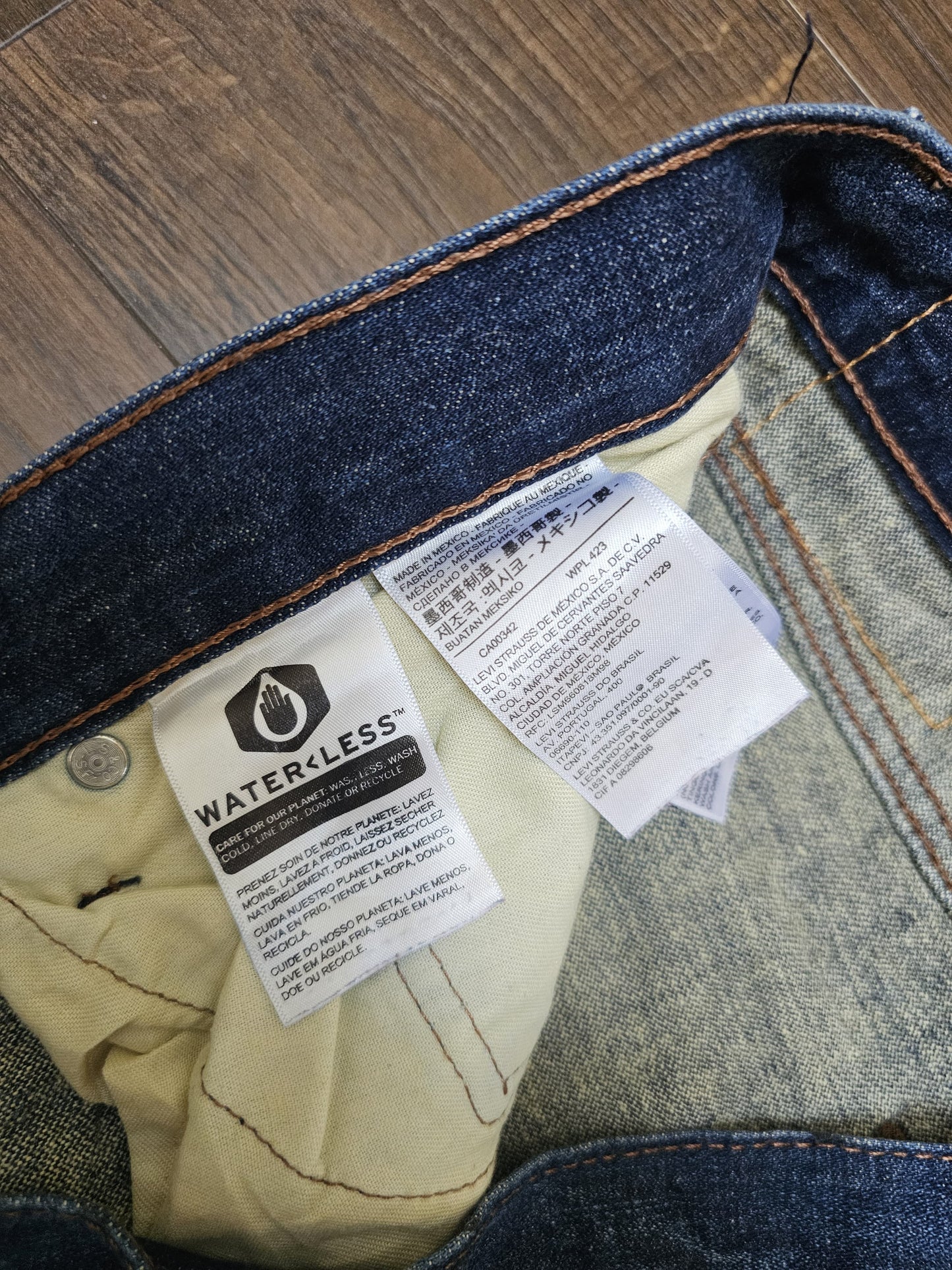 Levi's Mens Blue Jeans 511 Slim Fit W29/30L Denim