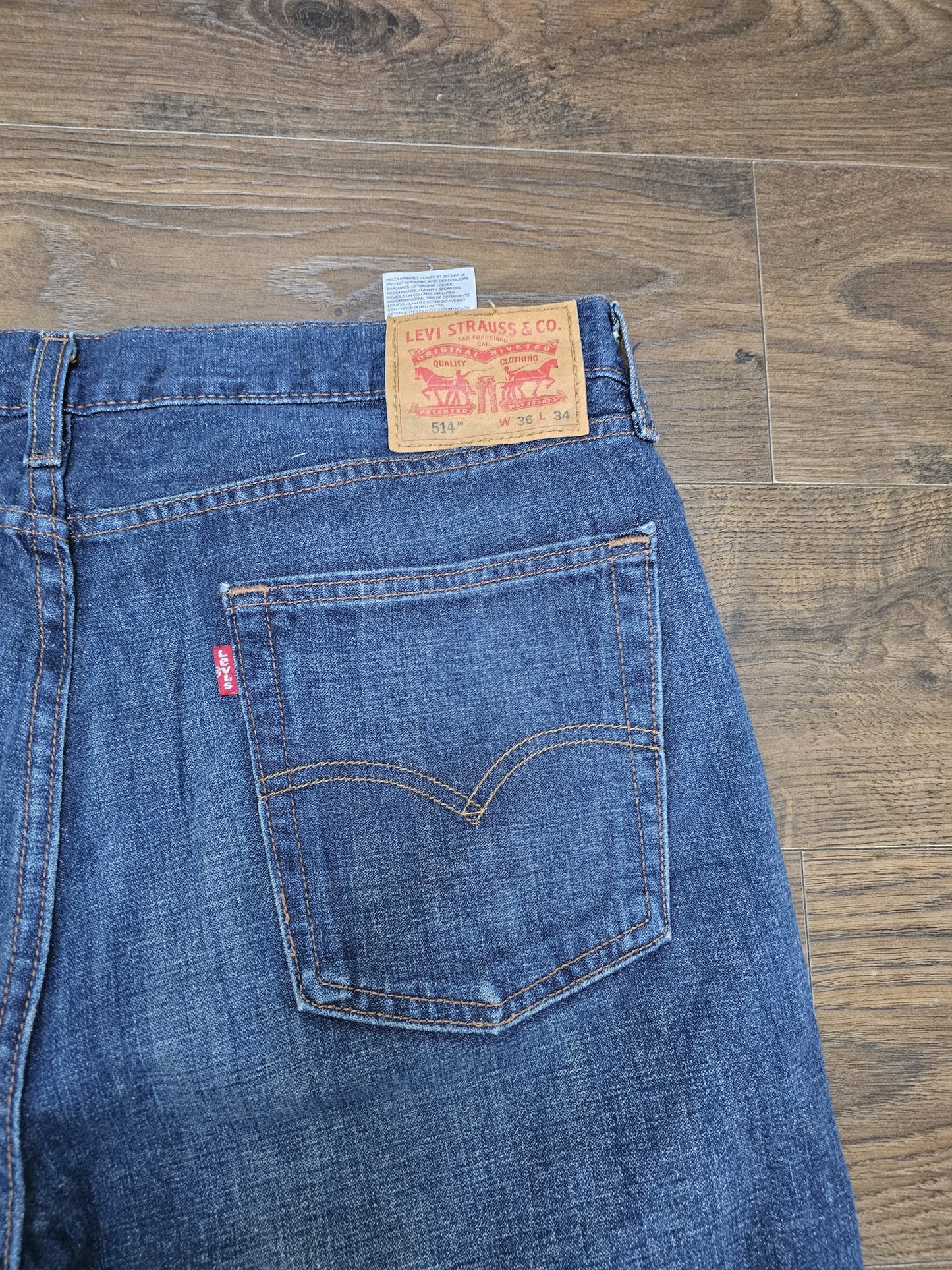 Levi's Mens Blue Jeans 511 Slim Fit W29/30L Denim