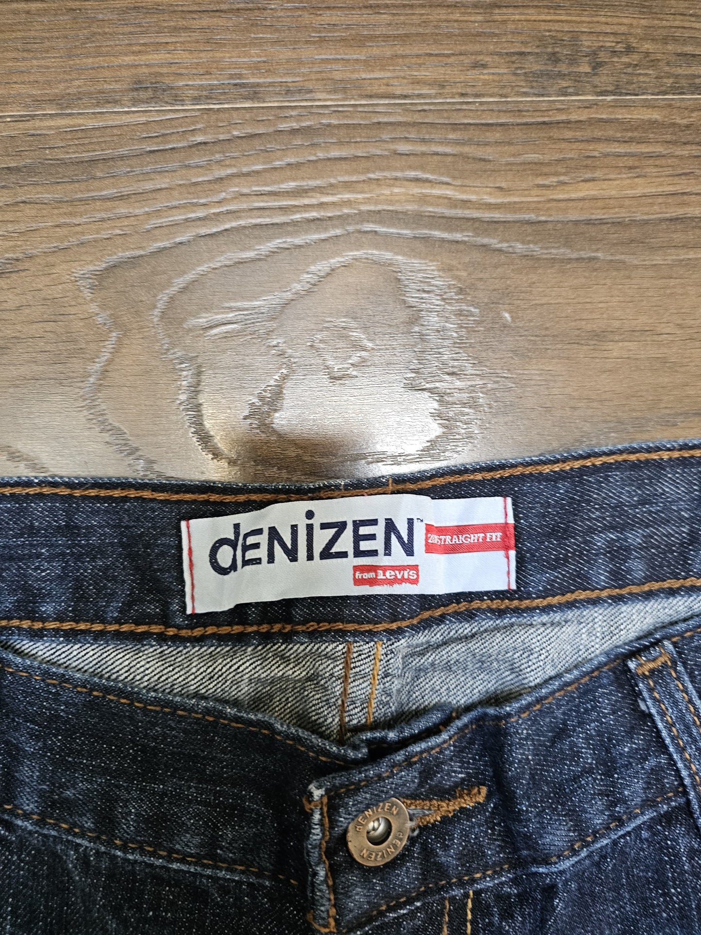 Levi's Mens Blue Jeans 281 Straight Fit W37/32L Denim