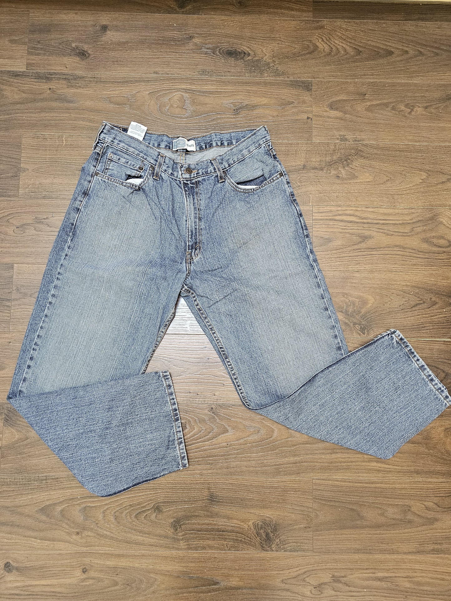 Levi's Mens Blue Jeans Relaxed Fit W33/29L Denim