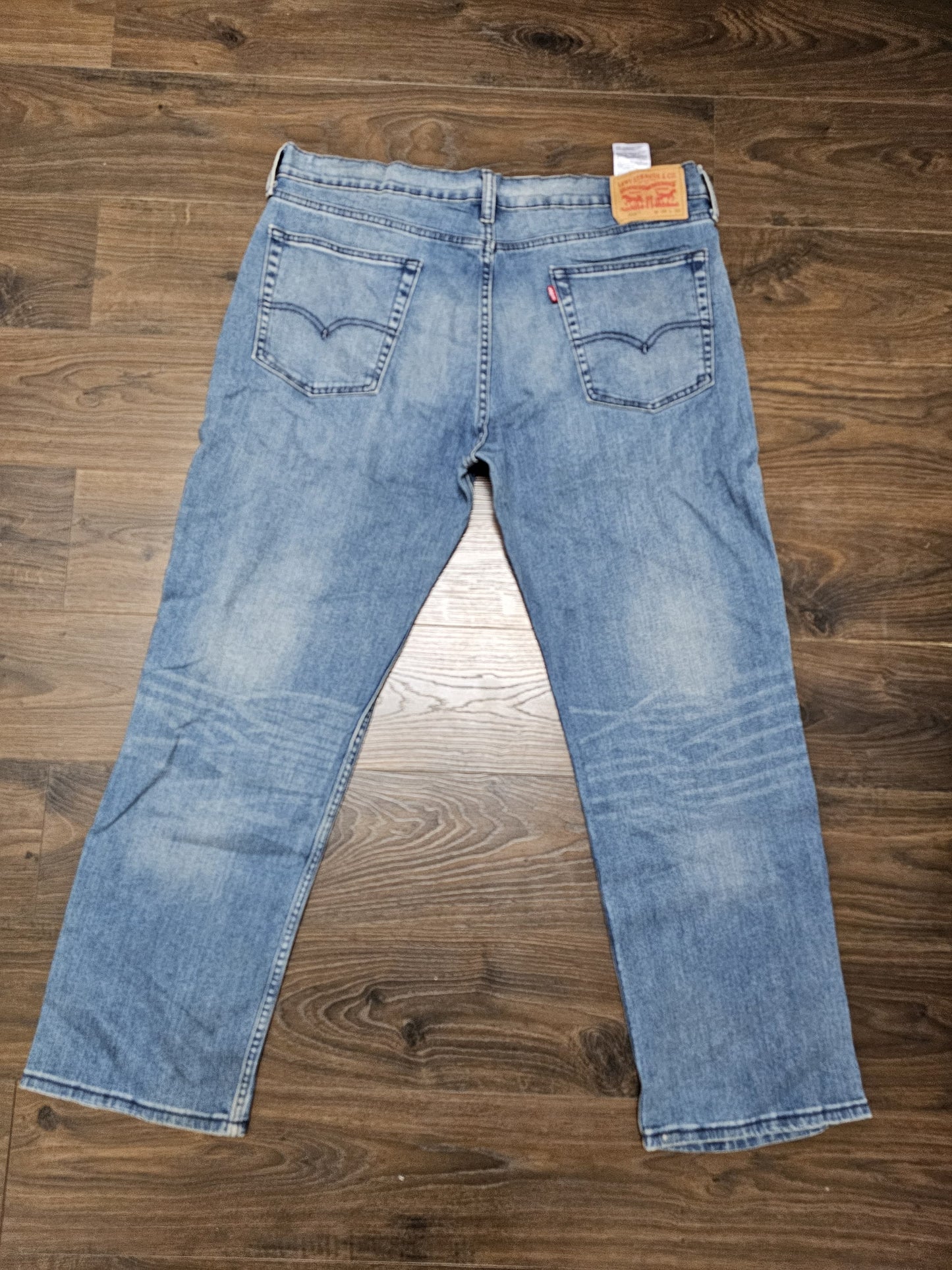 Levi's Mens Blue Jeans 514 Straight Fit W38/29L