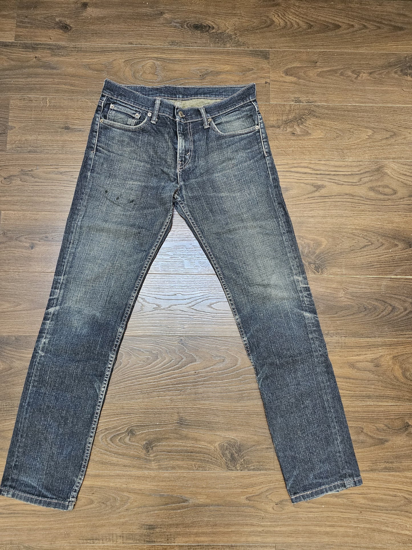 Levi's Mens Blue Jeans 511 Slim Fit W32/32L Denim