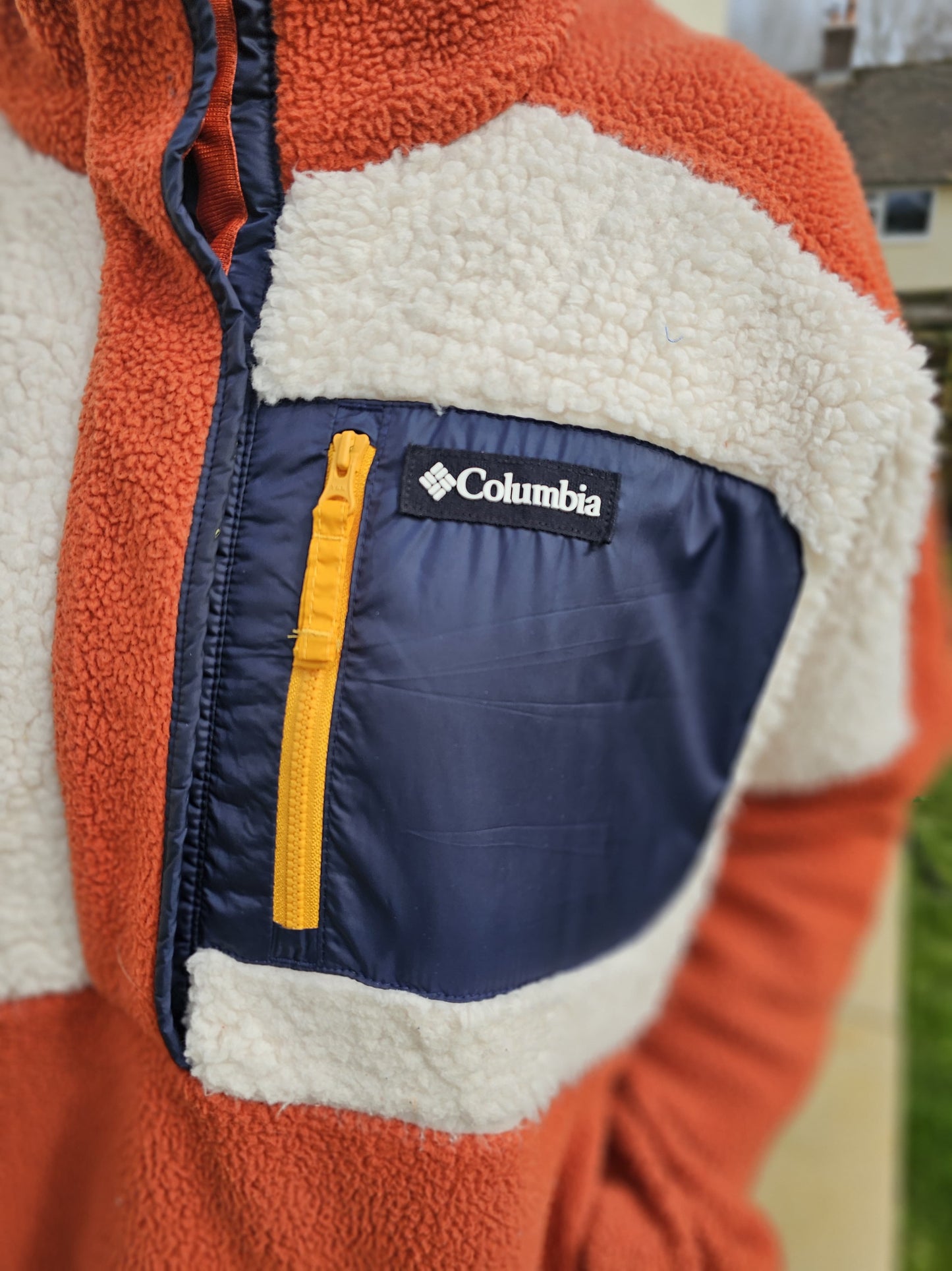 Columbia Ladies' Sherpa Fleece Half Snap Pullover - XL/ Extra Large