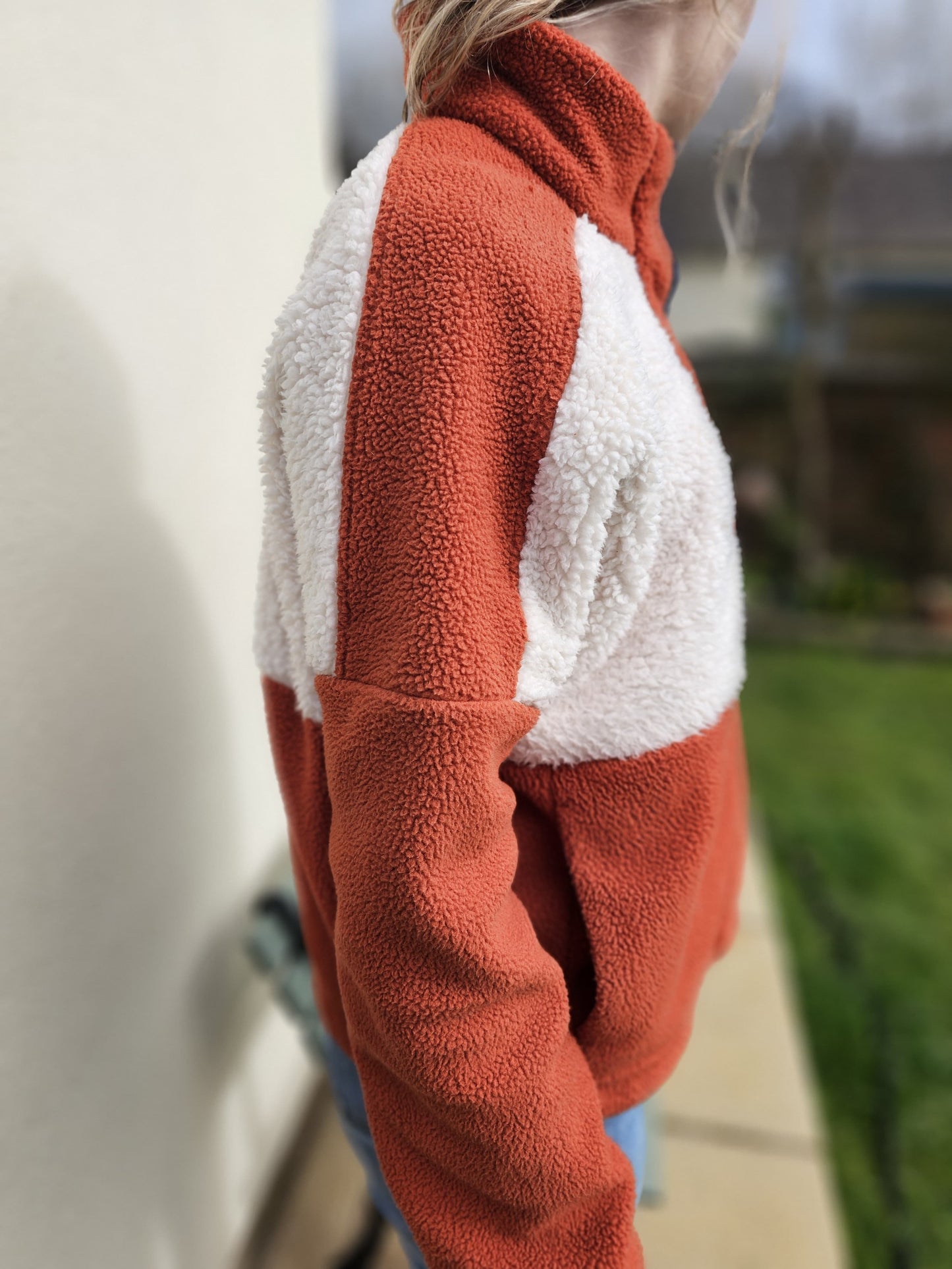 Columbia Ladies' Sherpa Fleece Half Snap Pullover - XL/ Extra Large