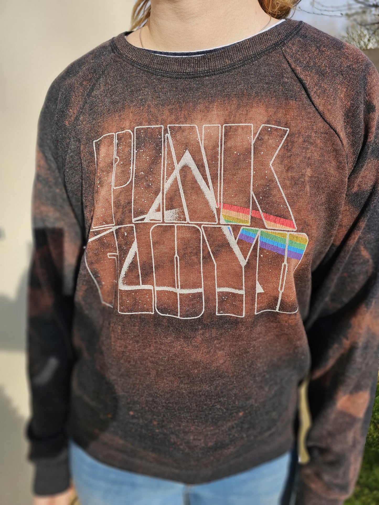 Pink Floyd Pullover Grey Jumper Sweatshirt - S/Small