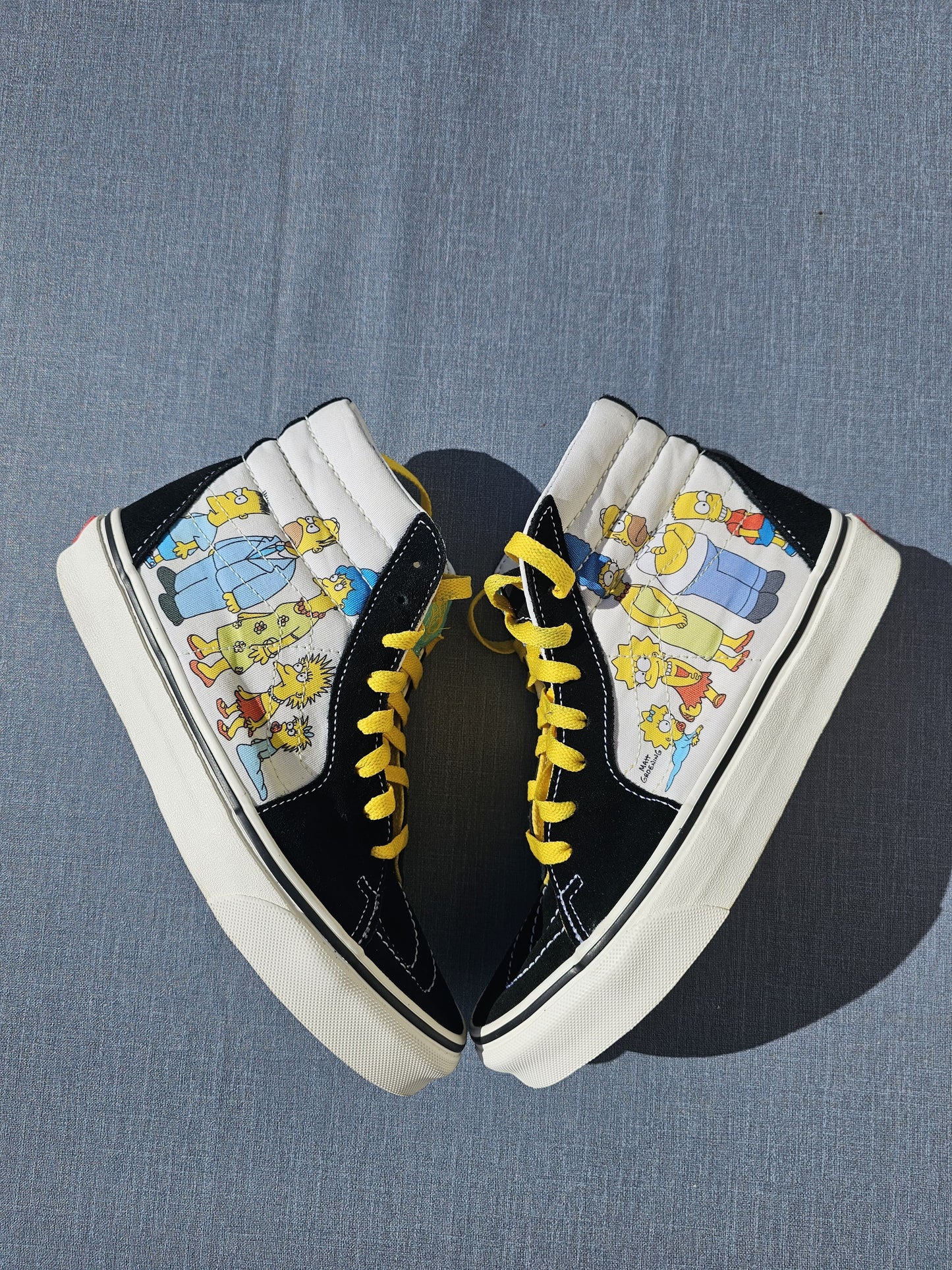 Awesome Vans X The Simpsons 1987-2020 Sneakers Trainers Skate Shoes UK 5/EUR 38