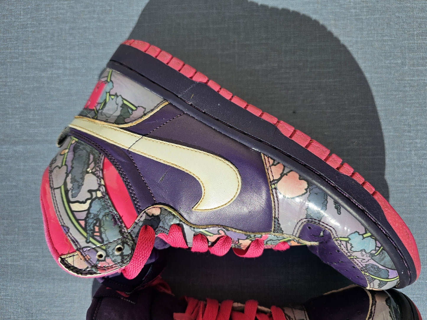 Nike Dunk-Women’s 2009 Vintage Grand High Top Trainers Sneakers UK 6 358858-511