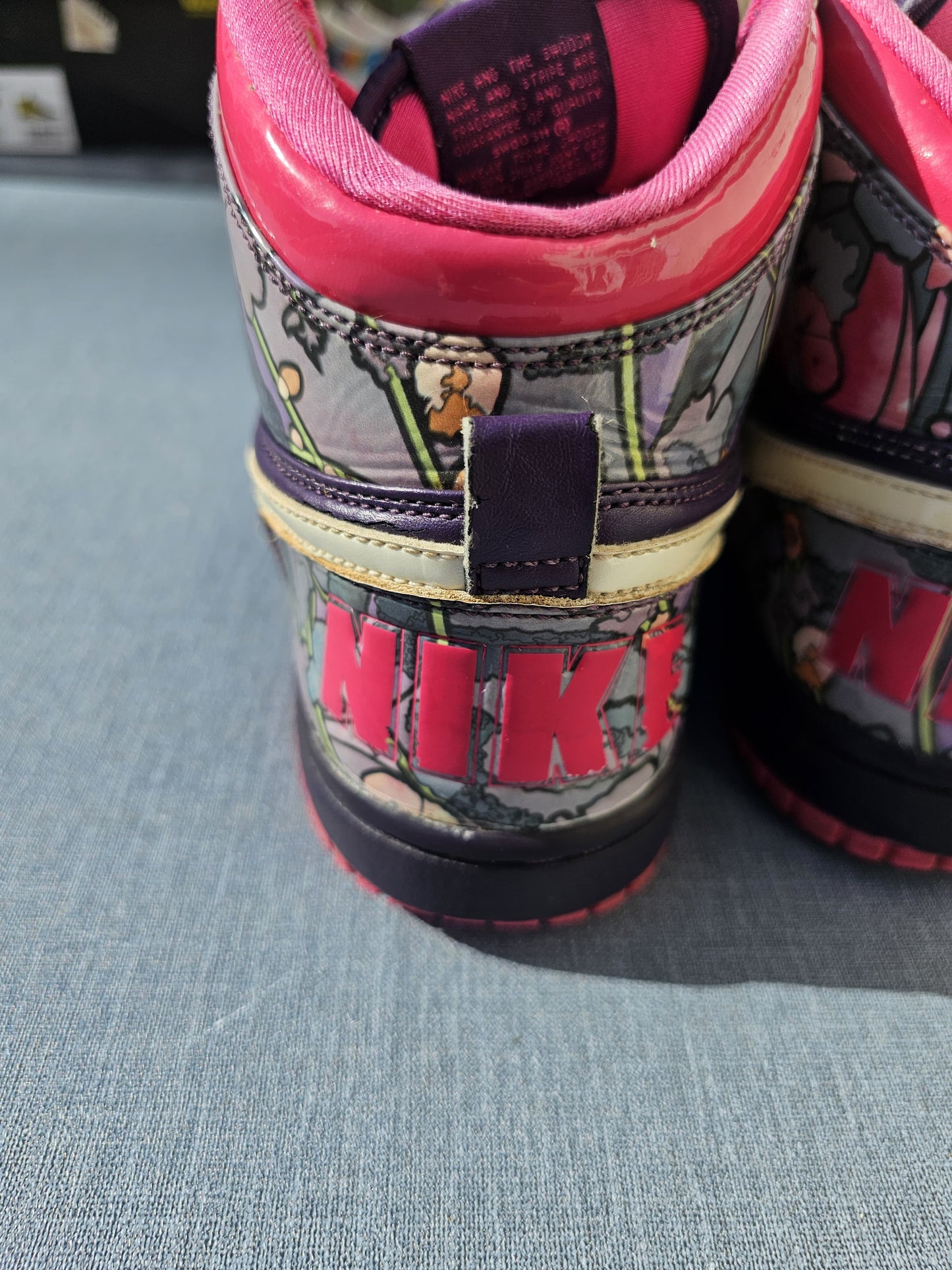 Nike Dunk-Women’s 2009 Vintage Grand High Top Trainers Sneakers UK 6 358858-511