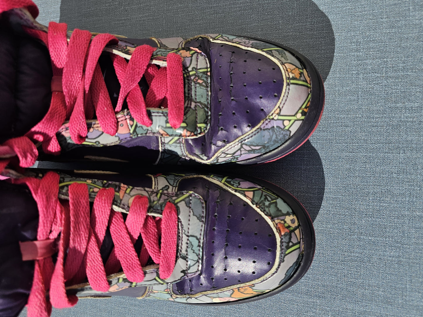 Nike Dunk-Women’s 2009 Vintage Grand High Top Trainers Sneakers UK 6 358858-511