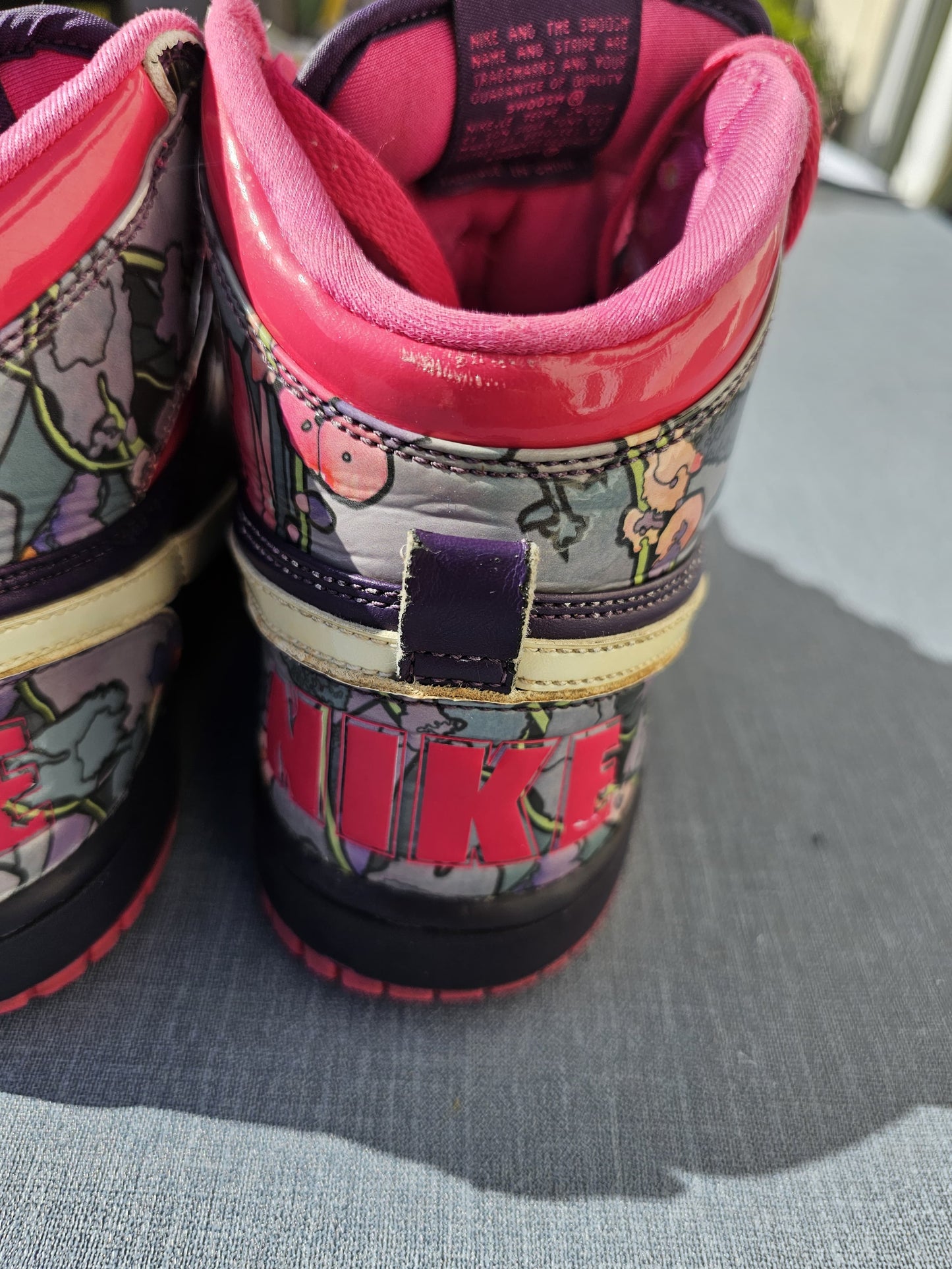 Nike Dunk-Women’s 2009 Vintage Grand High Top Trainers Sneakers UK 6 358858-511