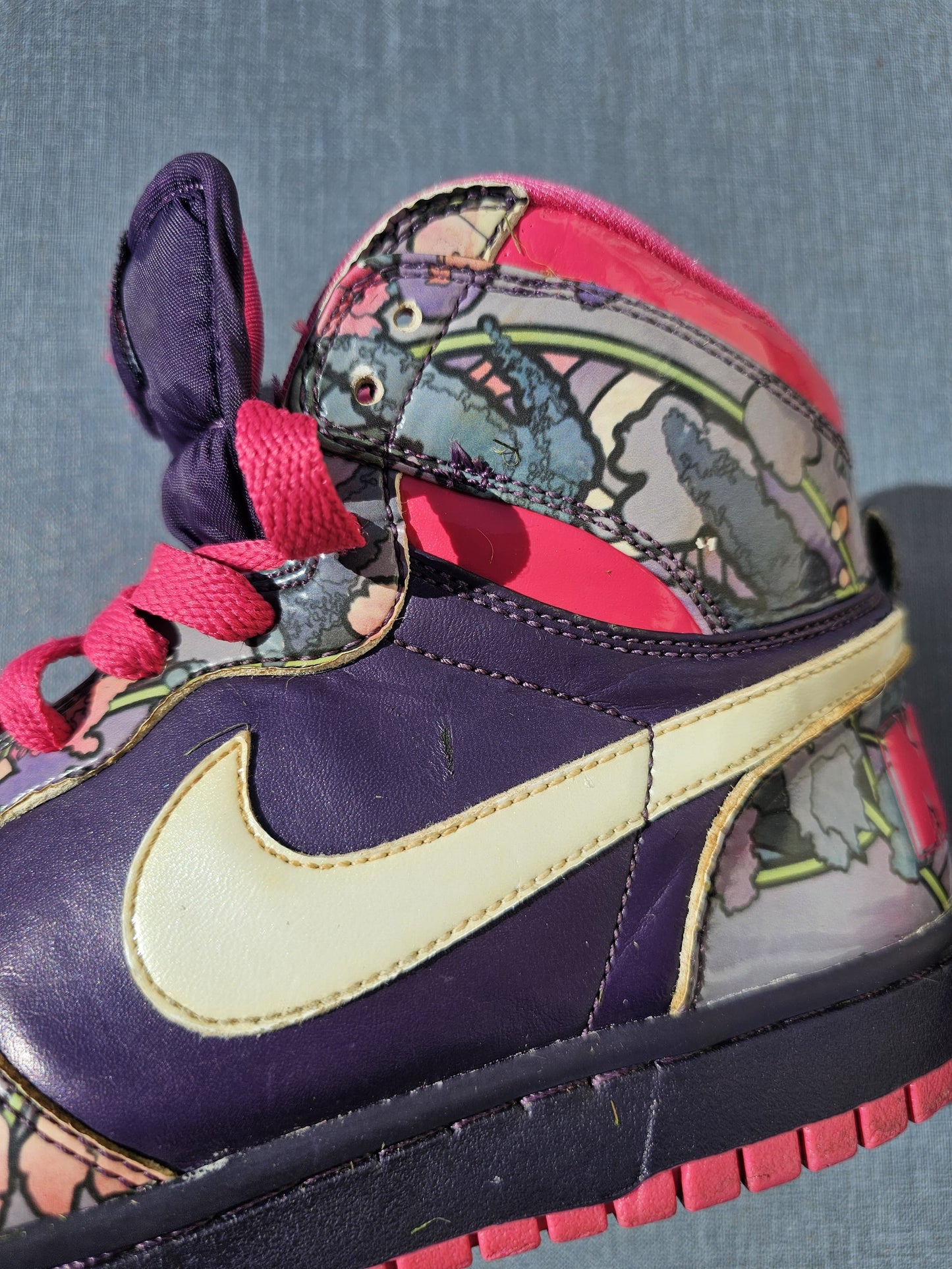 Nike Dunk-Women’s 2009 Vintage Grand High Top Trainers Sneakers UK 6 358858-511
