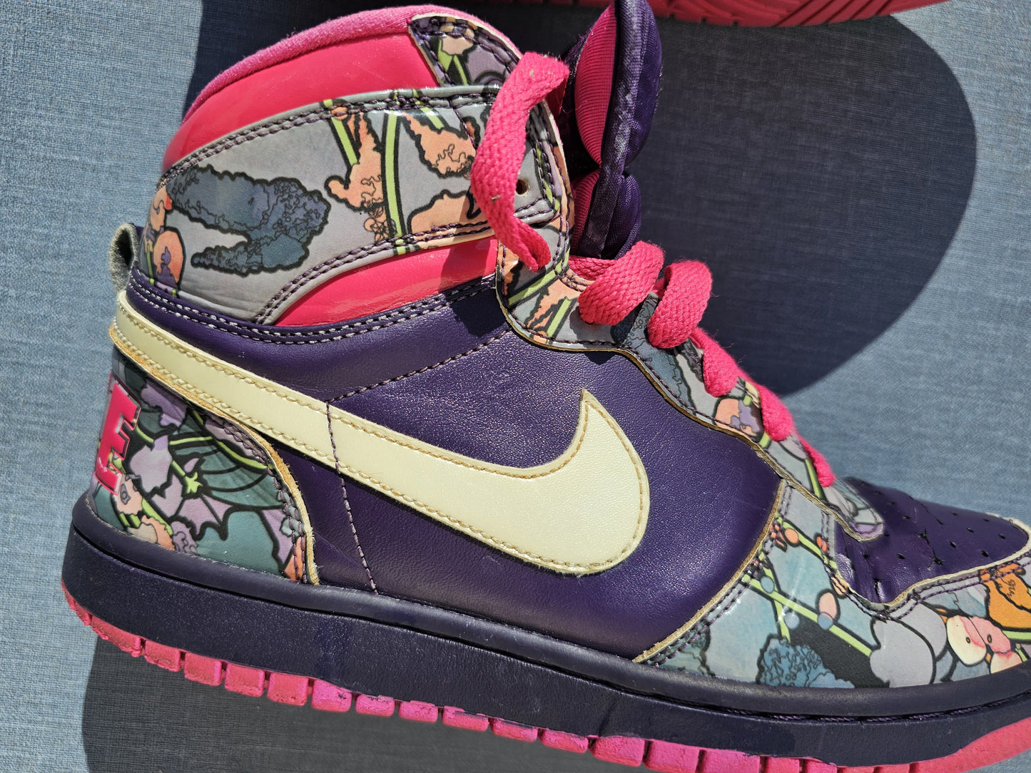 Nike Dunk-Women’s 2009 Vintage Grand High Top Trainers Sneakers UK 6 358858-511