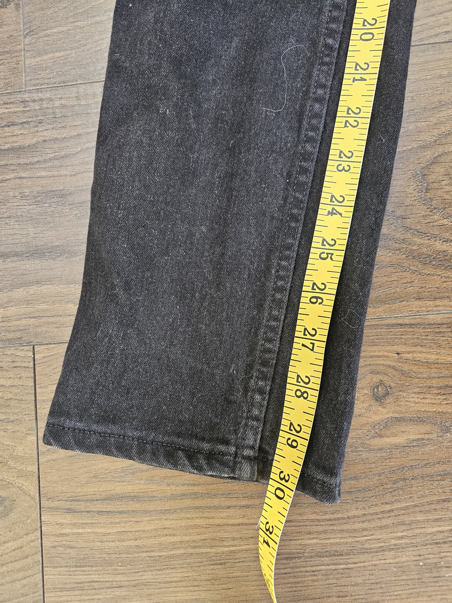 Levi's Mens Black Jeans 216 Slim Fit W31/30L Denim