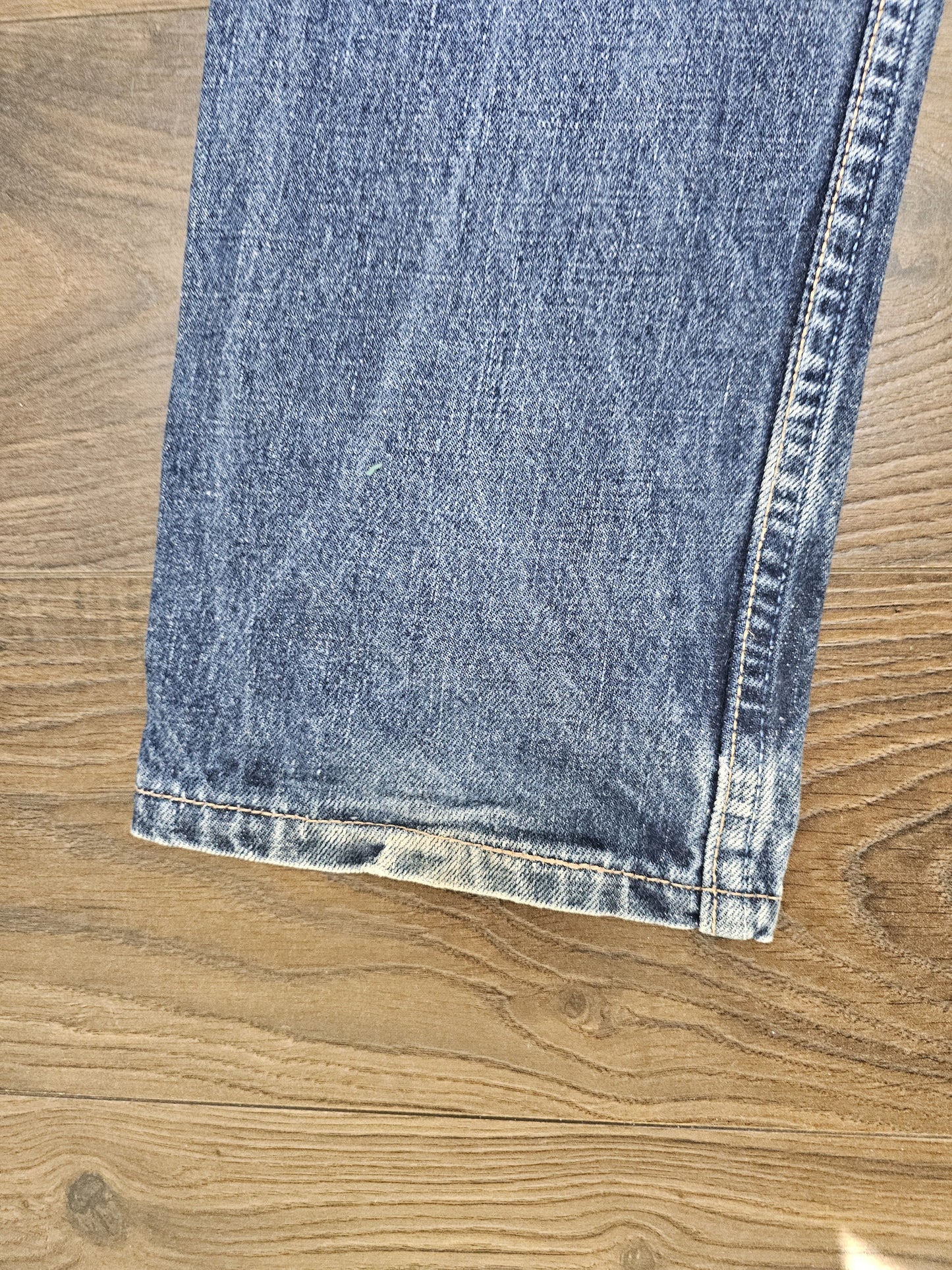 Levi's Vintage Womens Blue Jeans 535 Skinny Fit W28/32L Denim