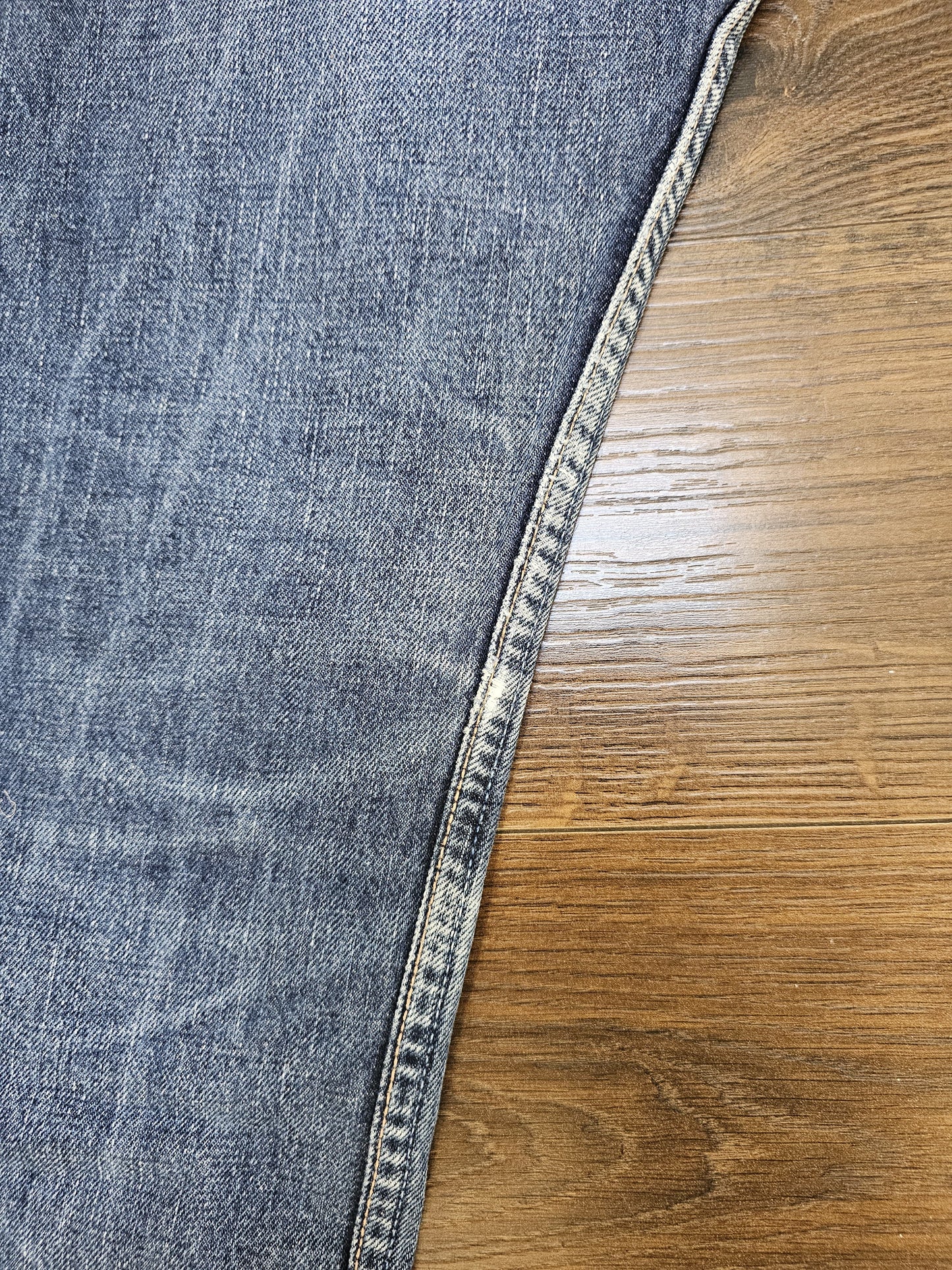 Levi's Vintage Womens Blue Jeans 535 Skinny Fit W28/32L Denim