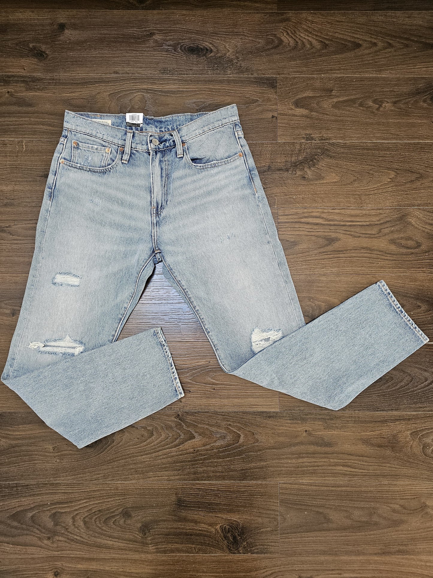 Levi's Ripped Mens Blue Jeans Lot: High Ball W32/30L Denim