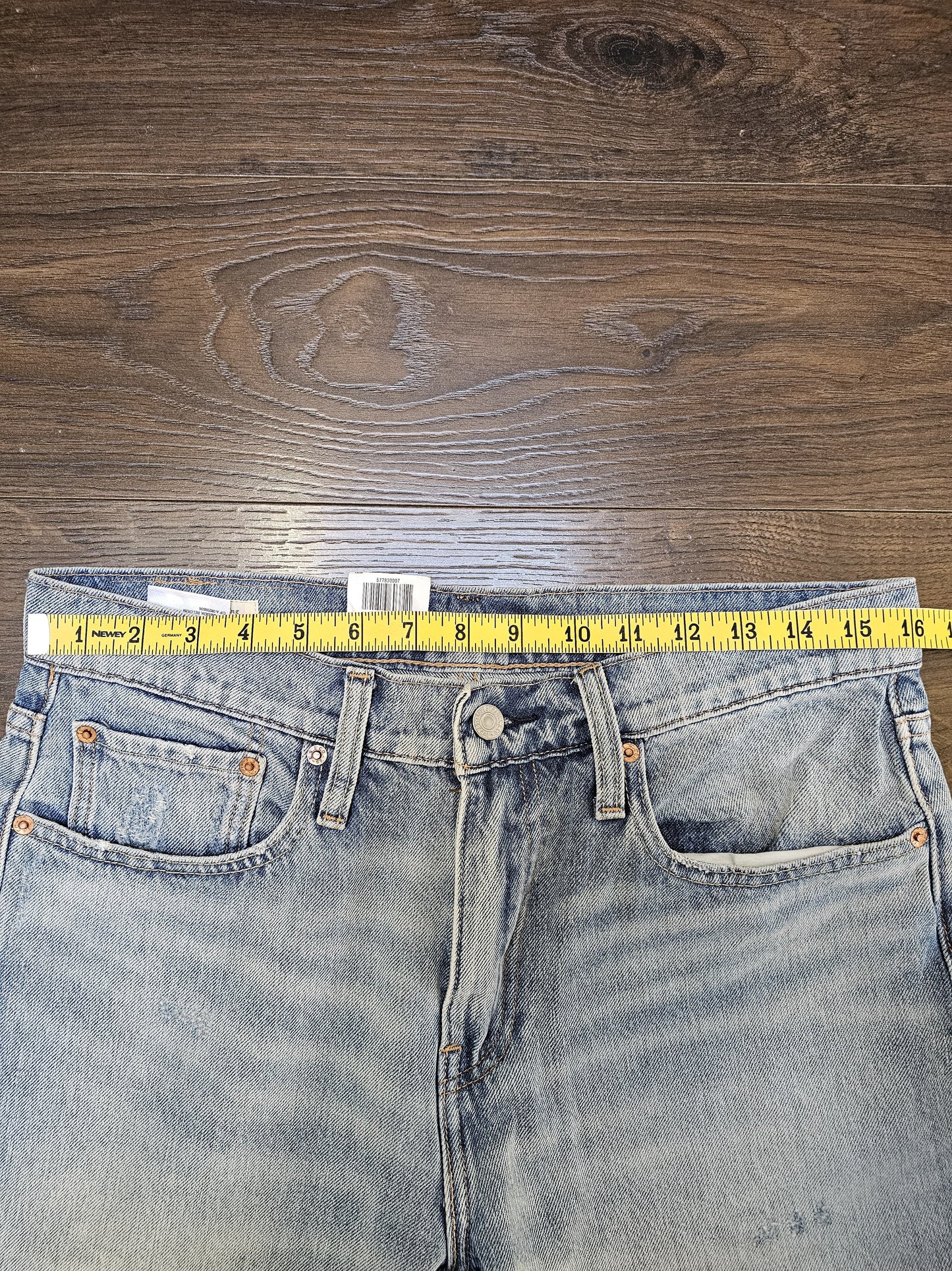 Levi's Ripped Mens Blue Jeans Lot: High Ball W32/30L Denim