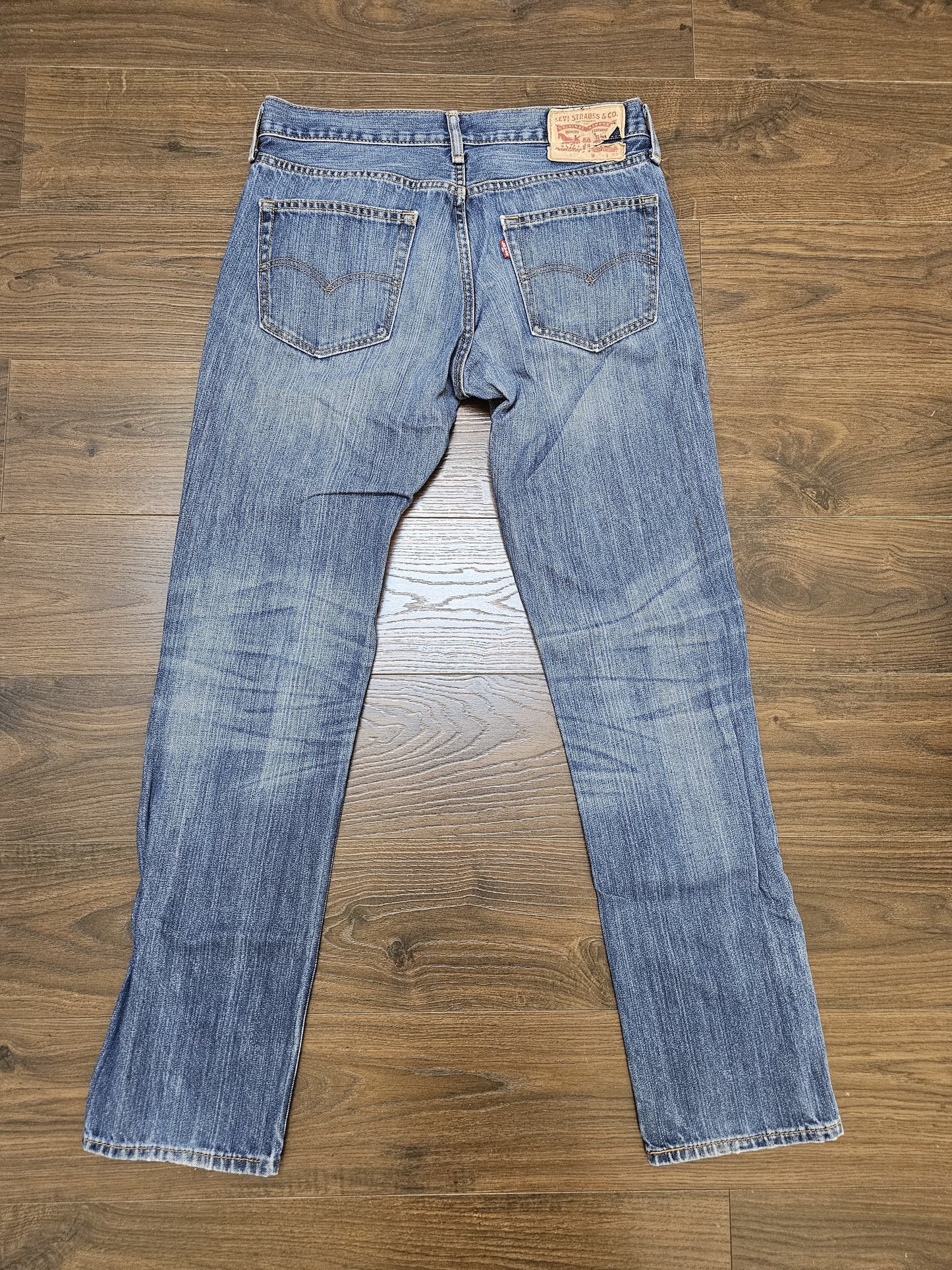 Levi's Mens Blue Jeans 511 Slim Fit W31/31L Denim