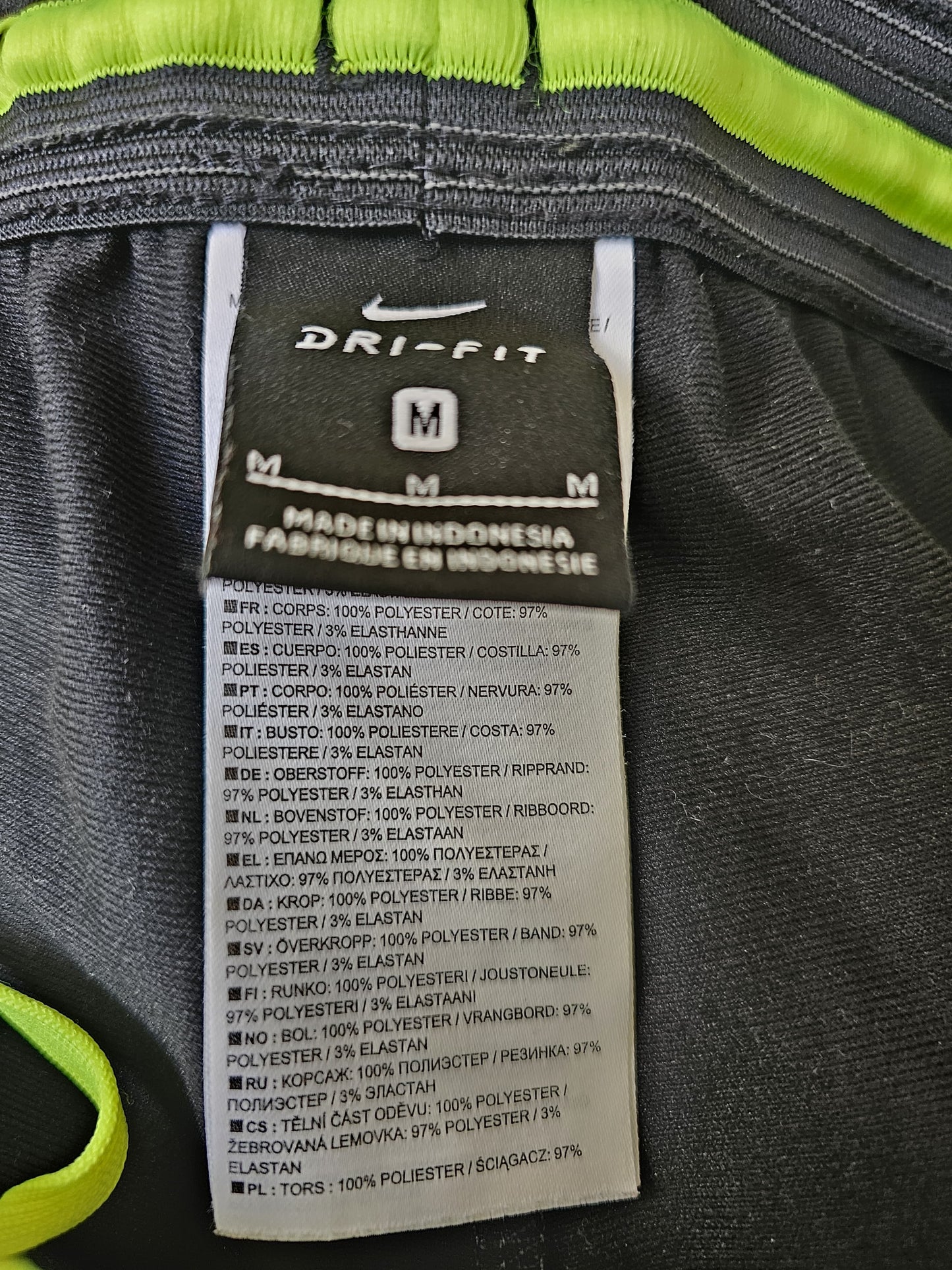 Mens Nike Dri-Fit Running Tracksuit Bottoms - M/Medium