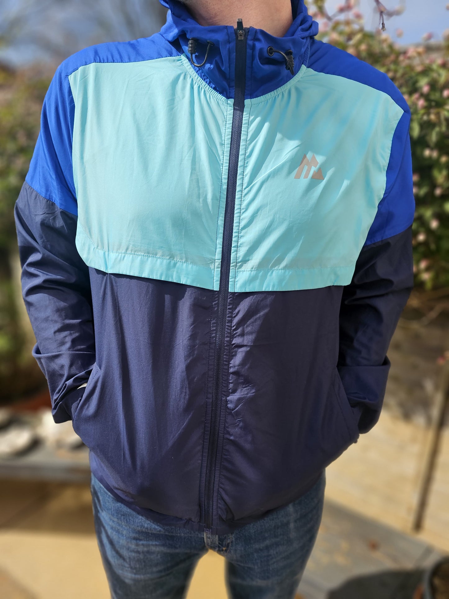 Montirex Full Zip Hooded Windbreaker Jacket - L/Large