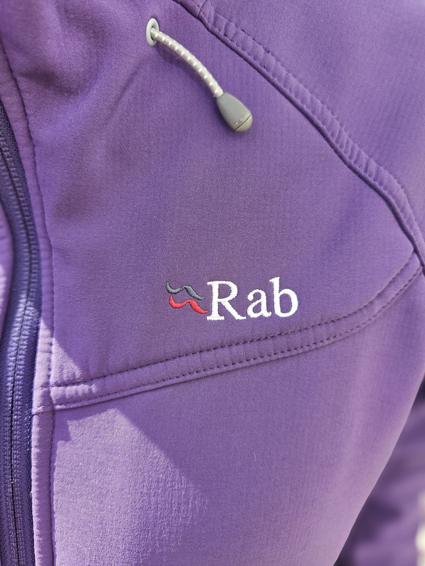 Rab Womens Baltoro Polartec Soft Shell Hooded Full Zip Jacket - UK 12