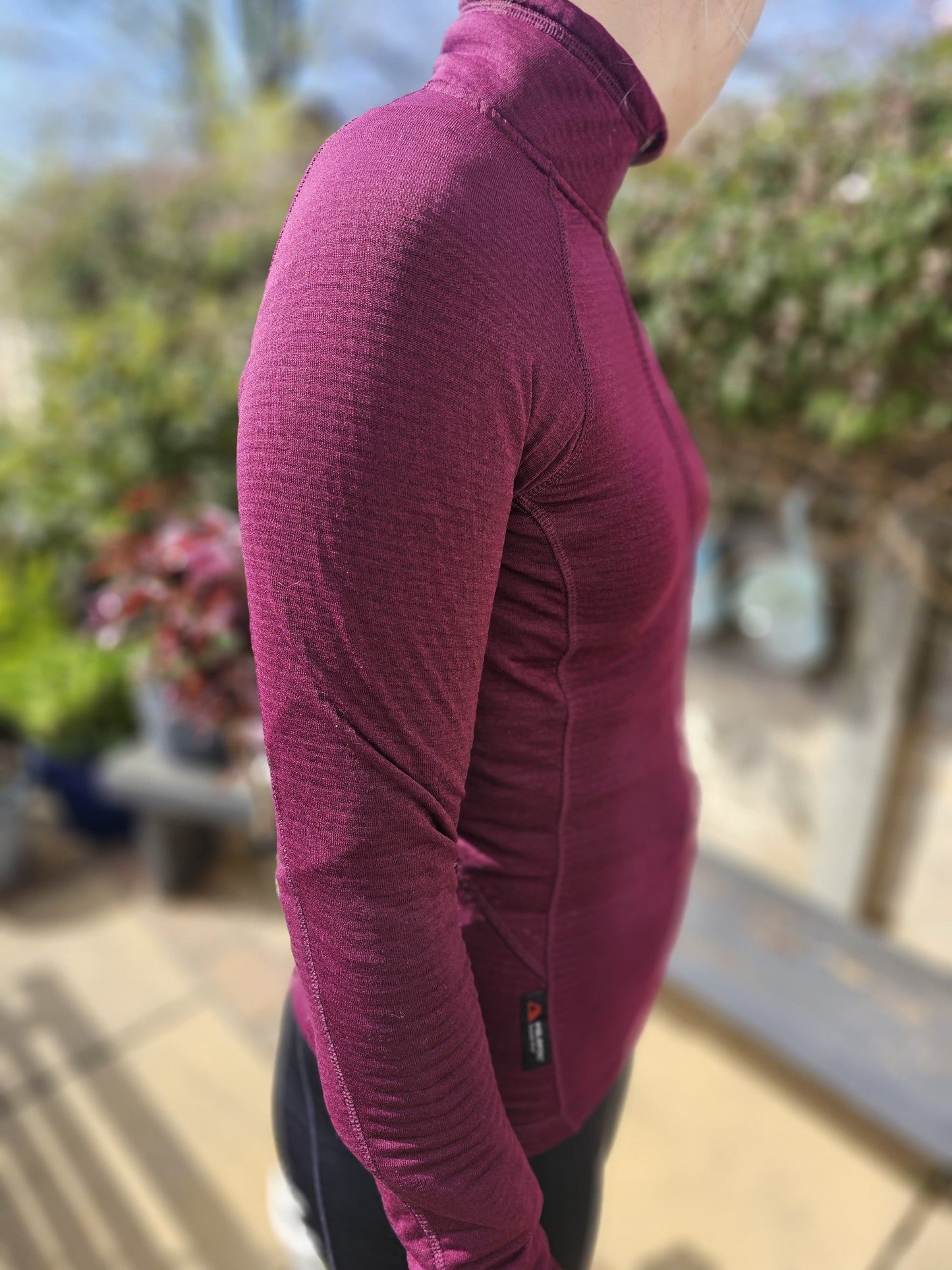 Rab Polartec Pullover Womens Mid Layer Hiking Activewear 1/2 Zip Top - UK 10