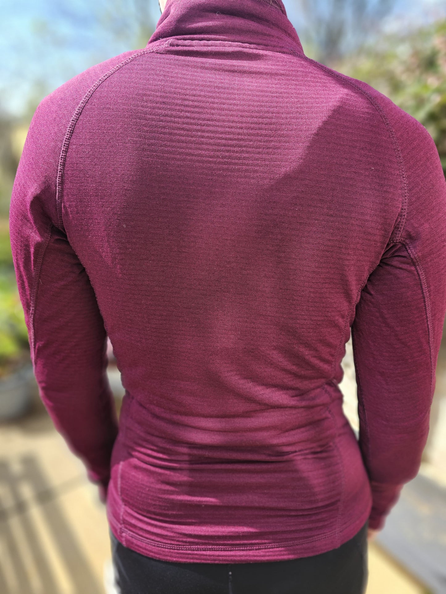Rab Polartec Pullover Womens Mid Layer Hiking Activewear 1/2 Zip Top - UK 10