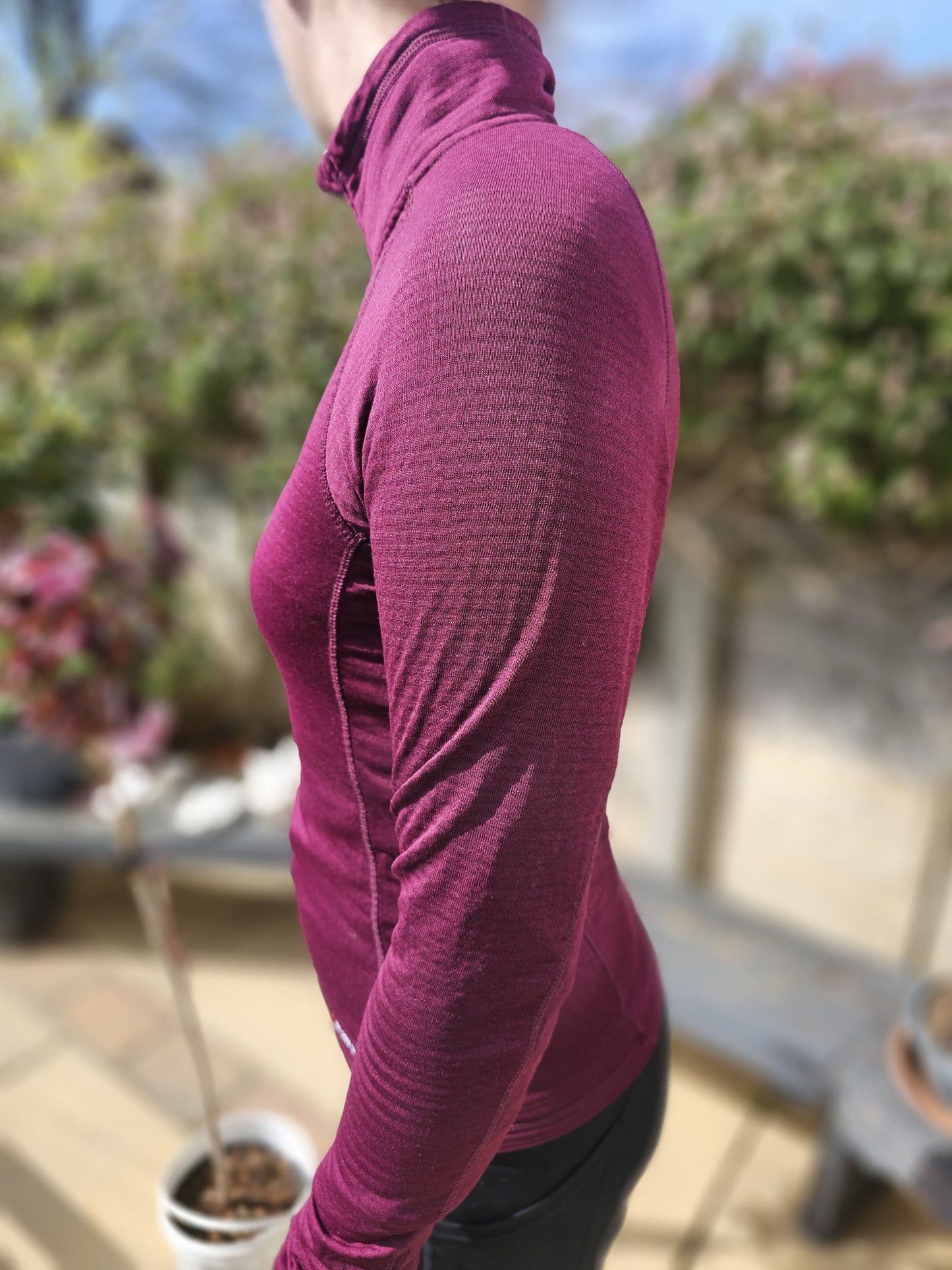 Rab Polartec Pullover Womens Mid Layer Hiking Activewear 1/2 Zip Top - UK 10