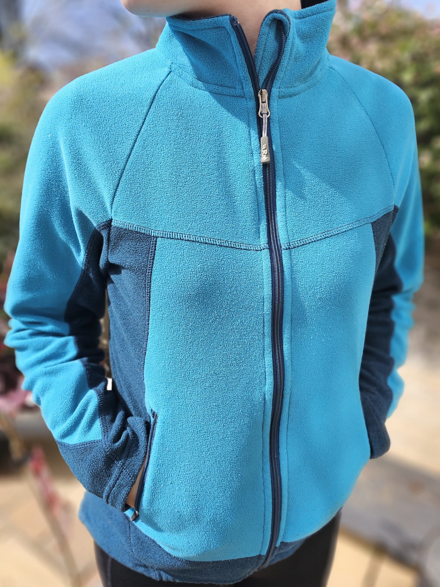 Womens Rab Pullover Polartec Light Weight Fleece Jacket - UK 12 - Hike