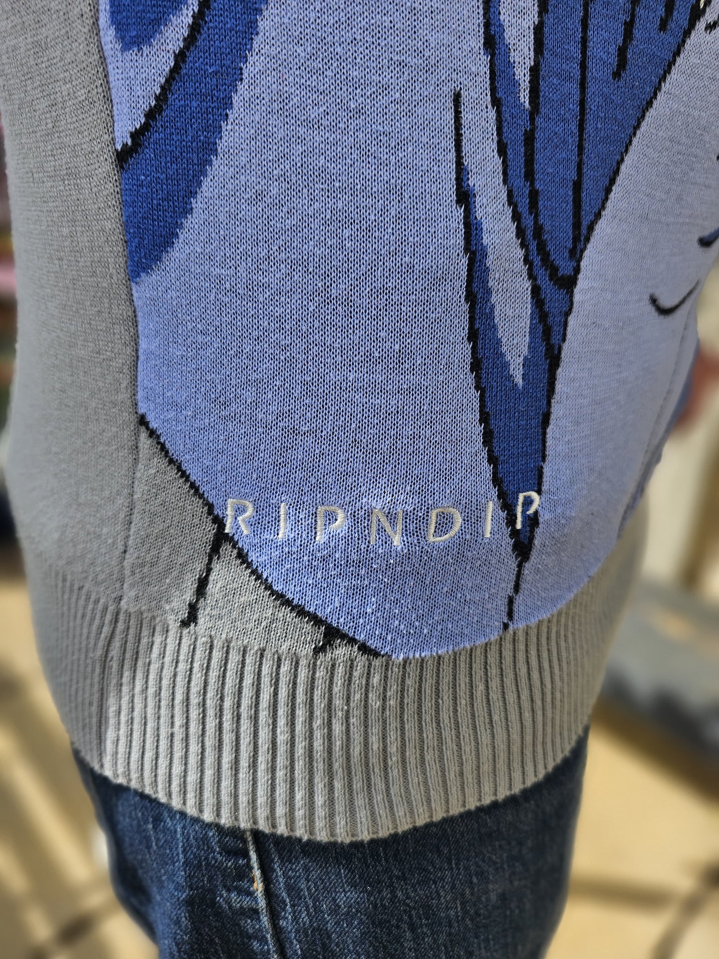 RipnDip Heaven And Hell Knit Sweater Pullover Jumper - L/Large