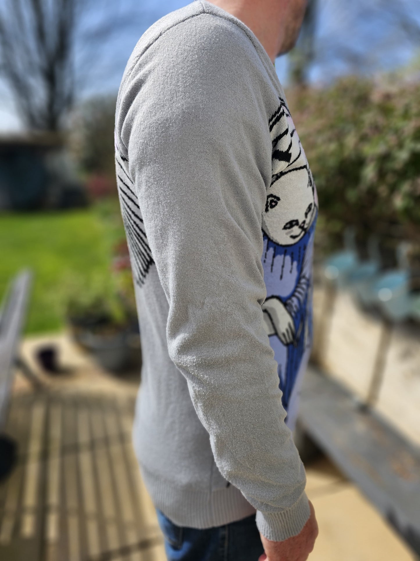 RipnDip Heaven And Hell Knit Sweater Pullover Jumper - L/Large