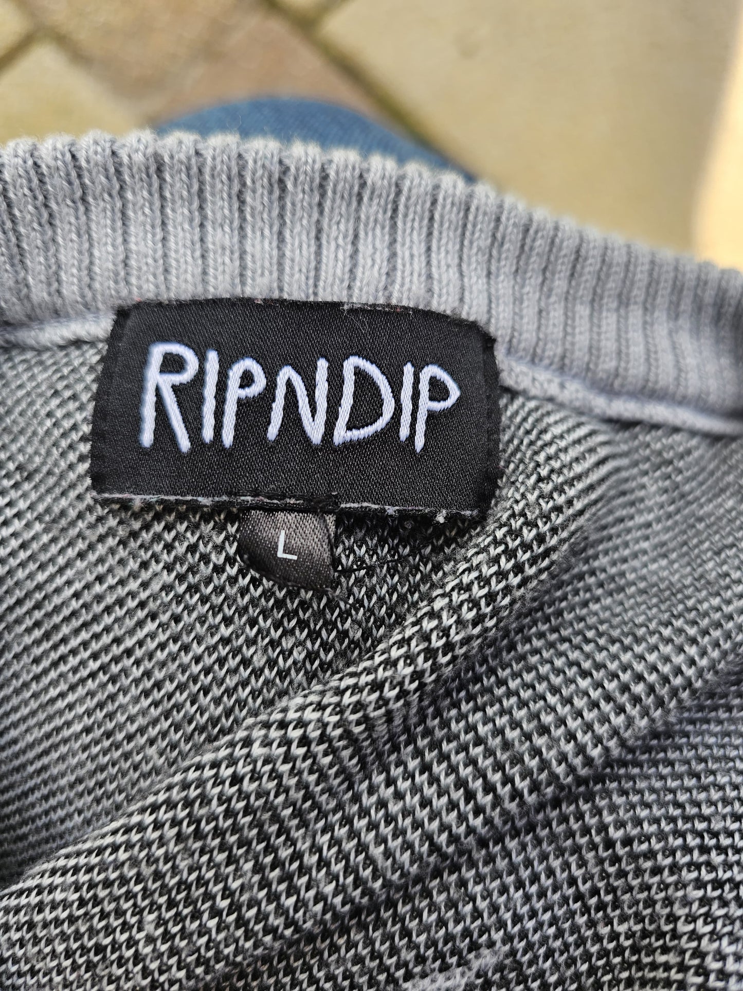 RipnDip Heaven And Hell Knit Sweater Pullover Jumper - L/Large