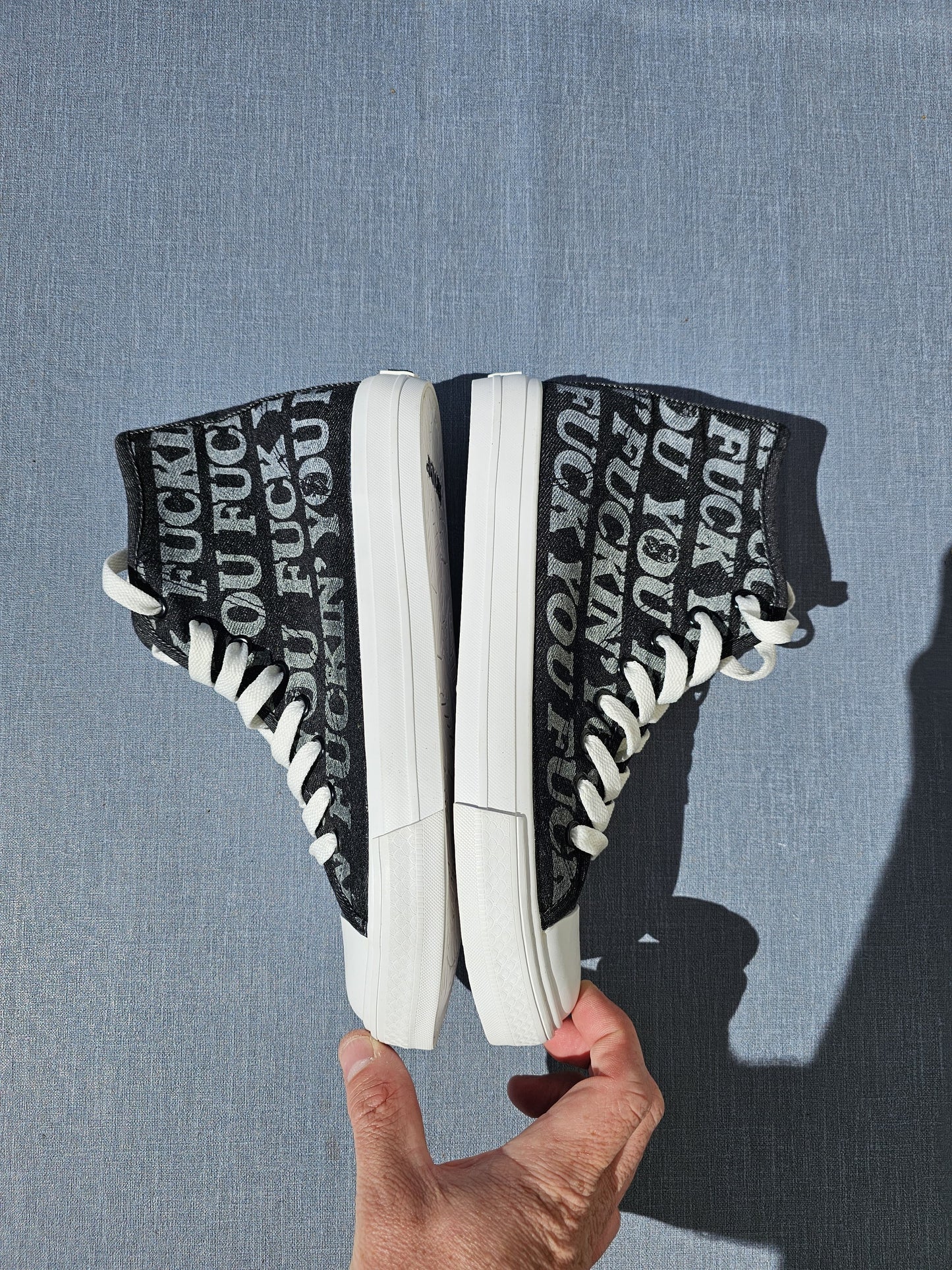 RipnDip Hightop Trainers/Sneakers/Shoes - UK 6.5 Skate