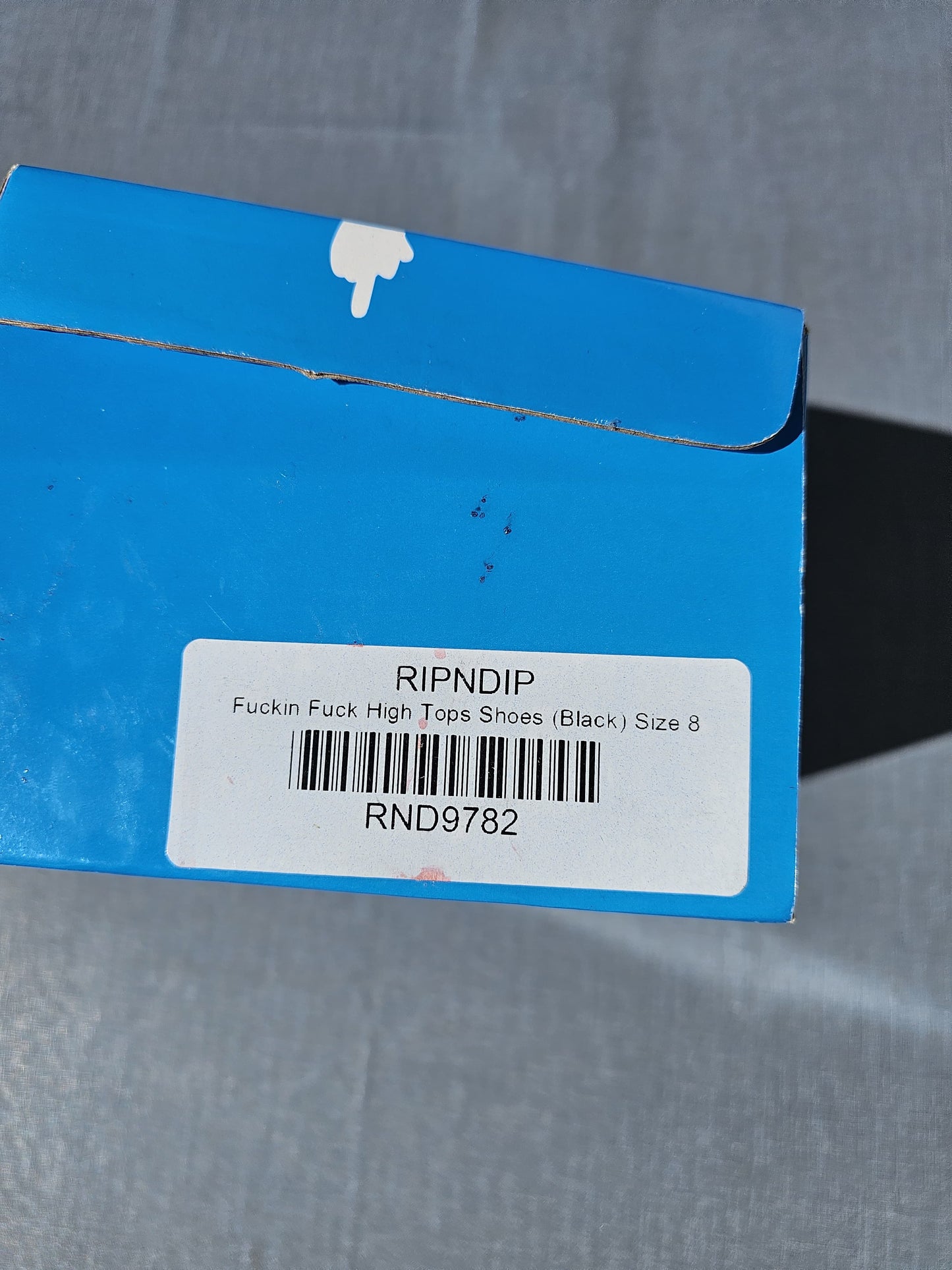 RipnDip Hightop Trainers/Sneakers/Shoes - UK 6.5 Skate