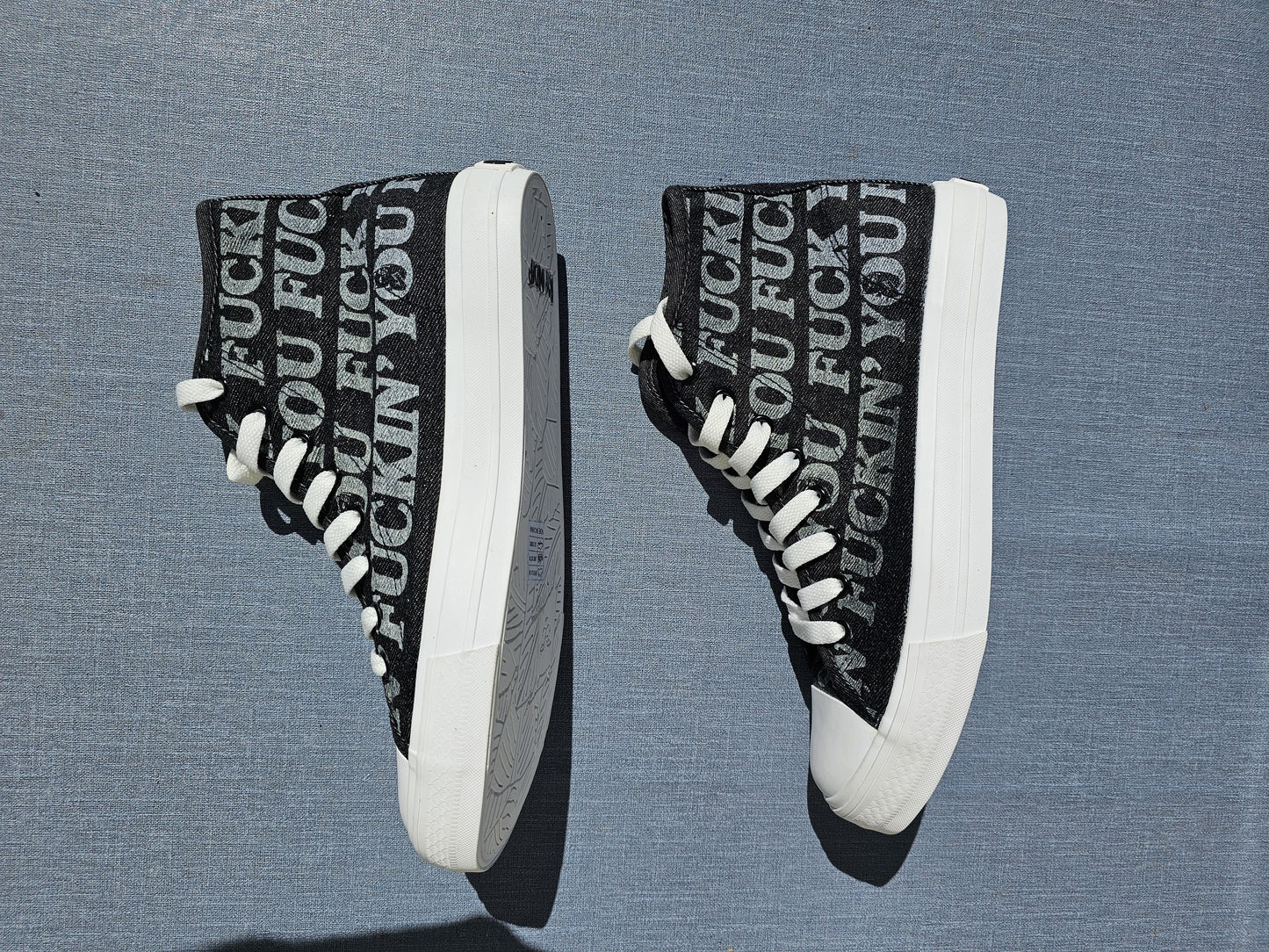 RipnDip Hightop Trainers/Sneakers/Shoes - UK 6.5 Skate