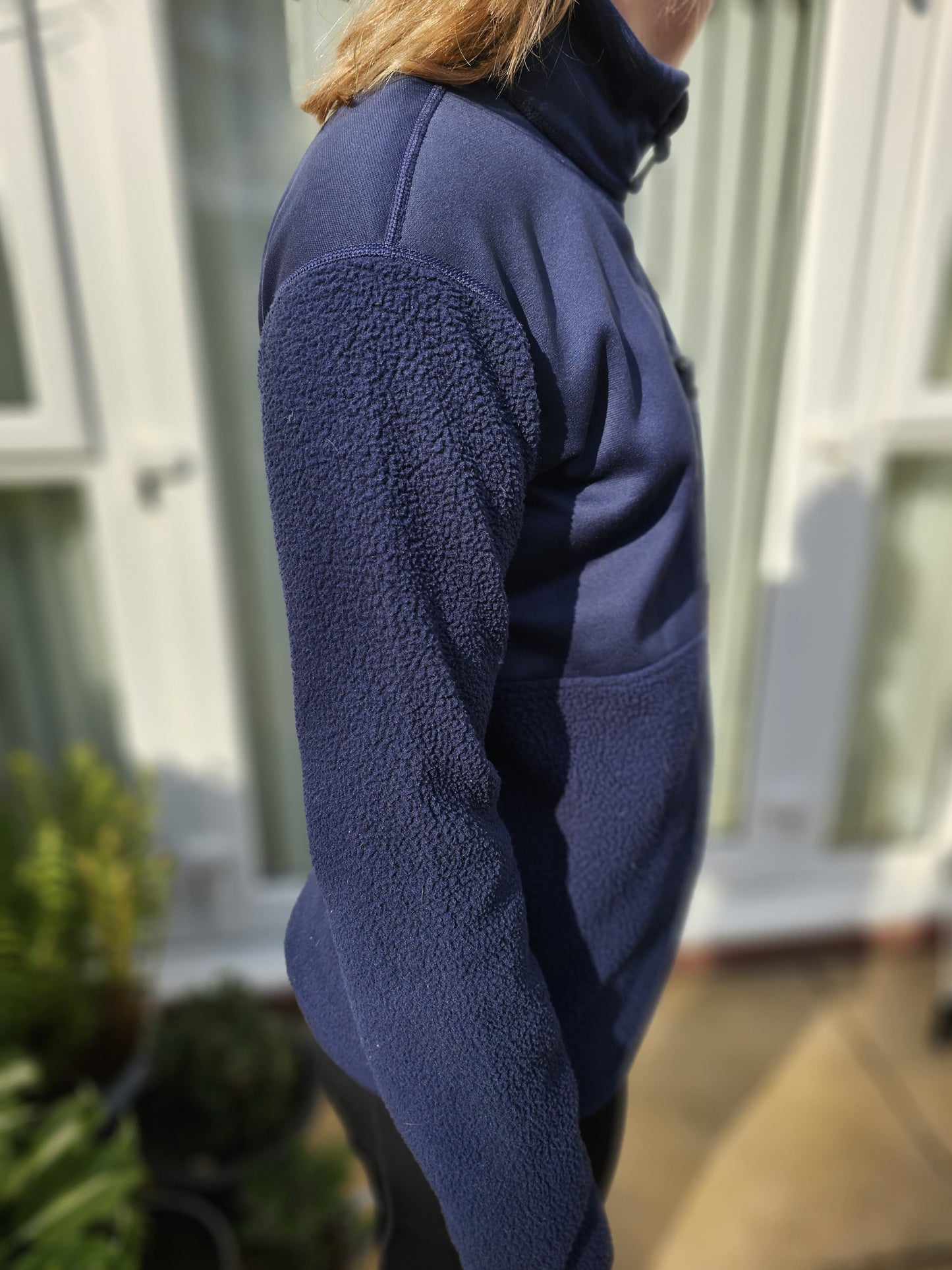 Berghaus Fadley 1/2 Zip Navy Blue Fleece Pullover Jumper - 12