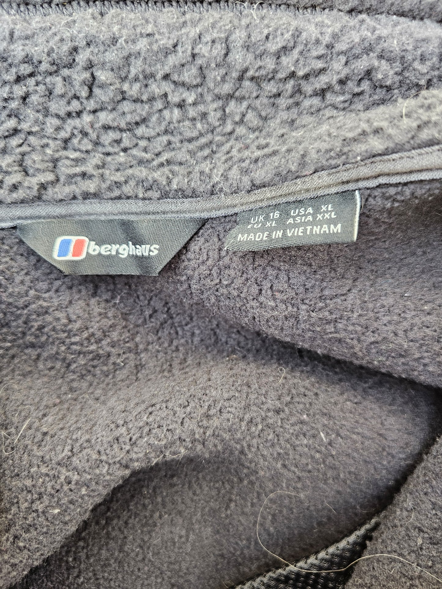 Berghaus Womens Darria Sherpa 1/2 Zip Fleece Pullover Jumper - 16
