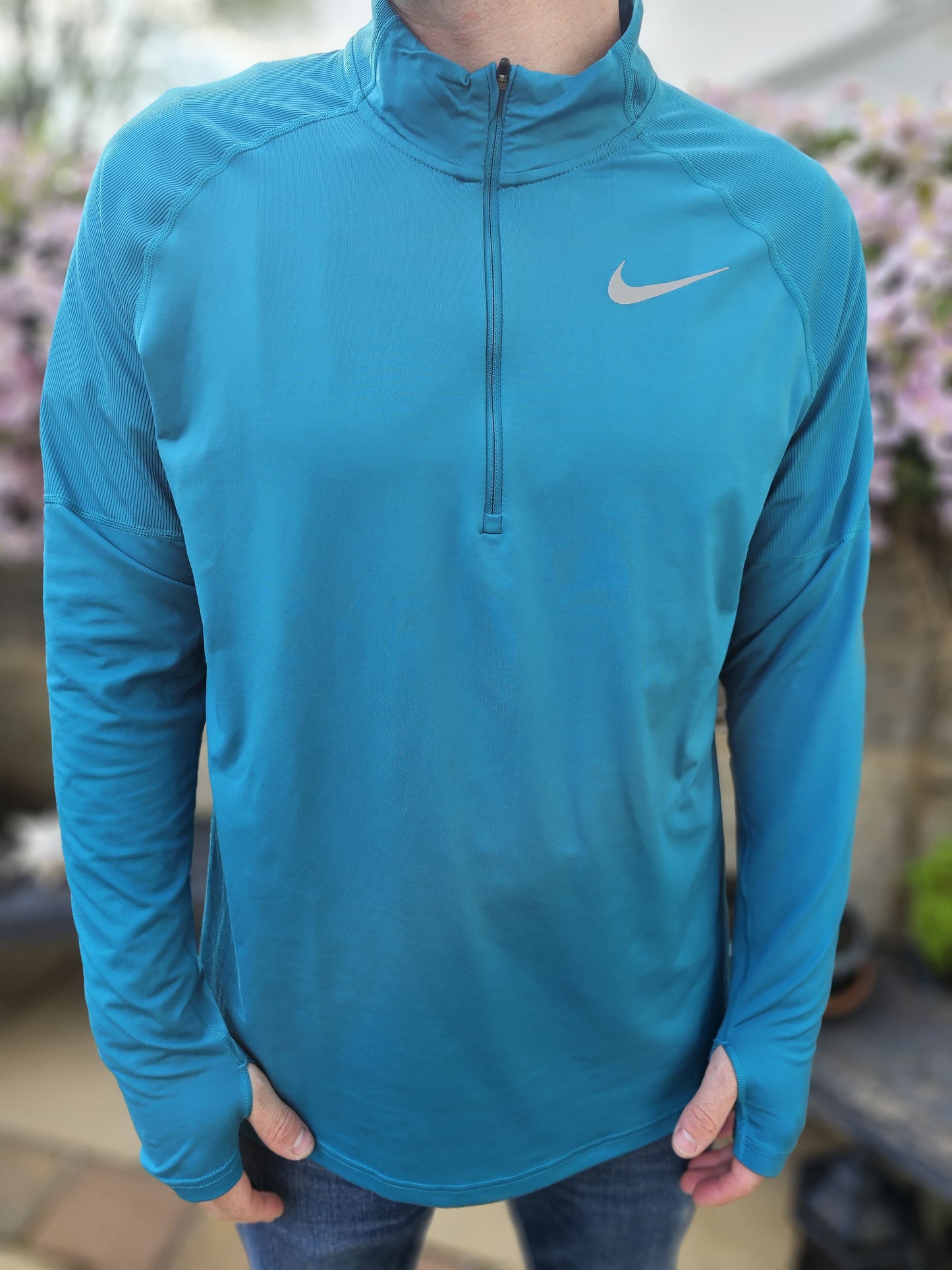 Nike Dri-Fit Long Sleeve Active Wear 1/4 Zip Top - XL/Extra Large