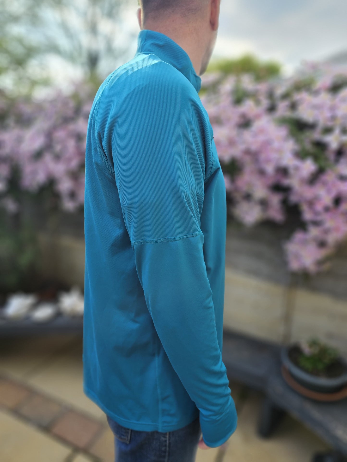 Nike Dri-Fit Long Sleeve Active Wear 1/4 Zip Top - XL/Extra Large