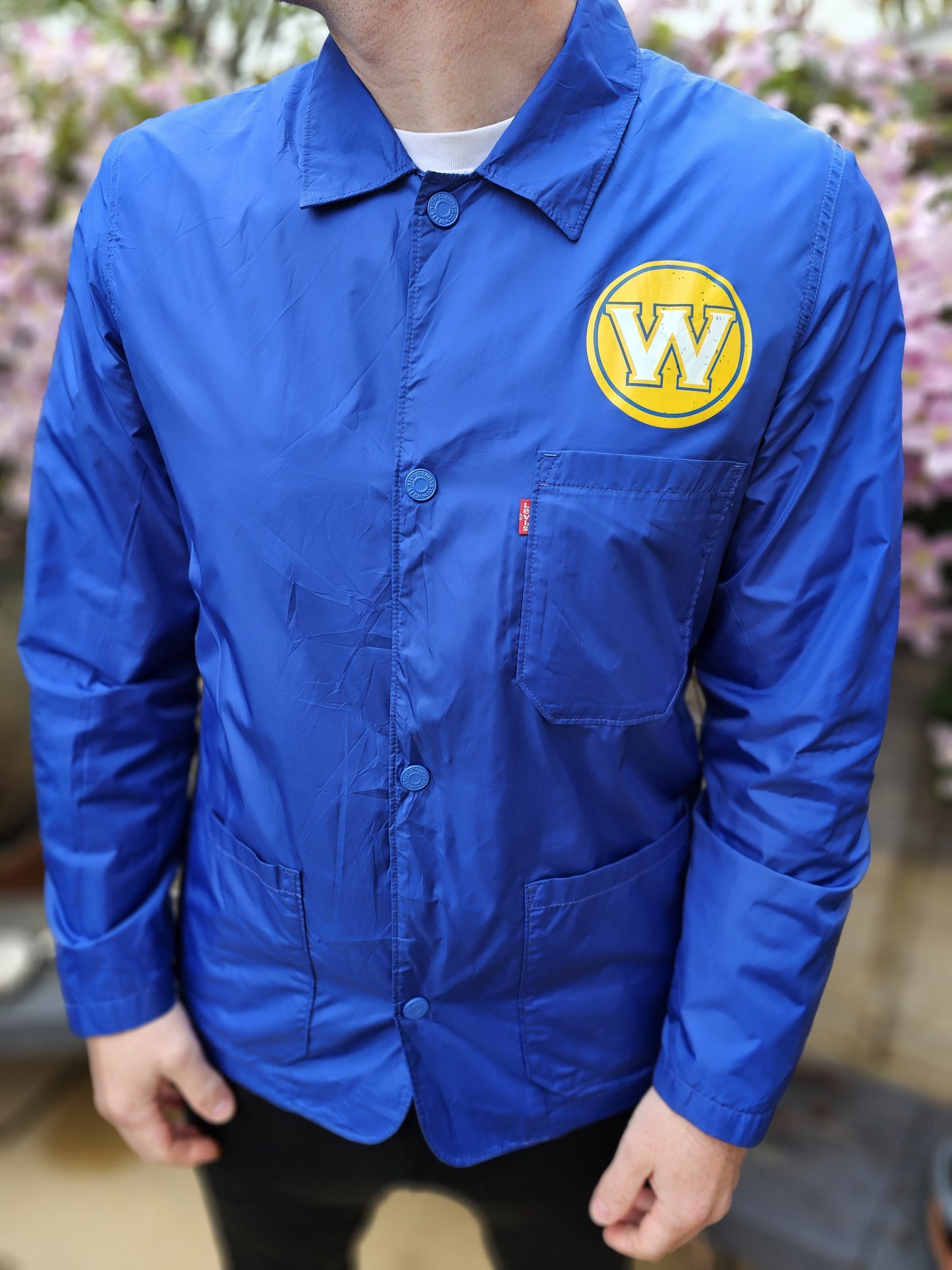 Vintage Levi's X NBA Golden State Warriors Jacket - M/Medium