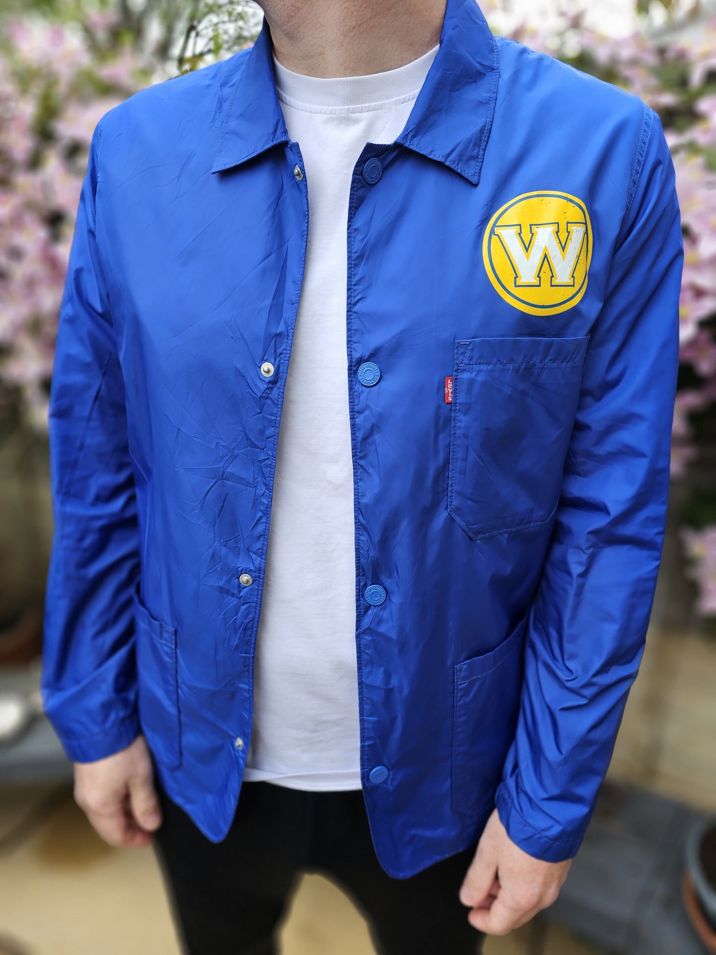 Vintage Levi's X NBA Golden State Warriors Jacket - M/Medium