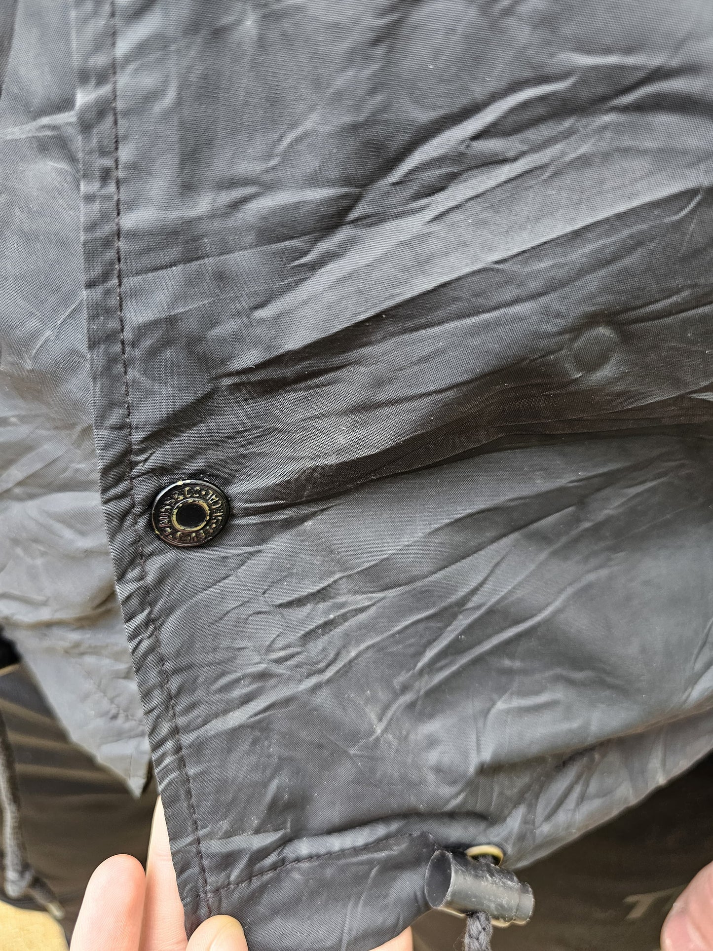 Vintage Levi's Black Button Up Coach Jacket - S/Small M/Medium