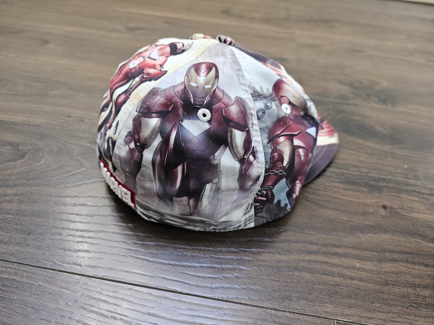 Awesome Rare New Era Iron Man Snap Back Hat Cap - 7.5 Adjustable