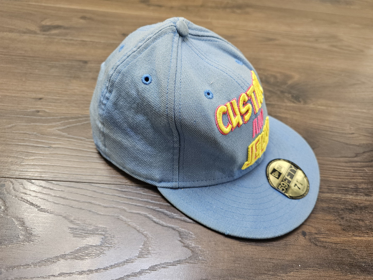 Awesome New Rare Custard & Jelly Snap Back Hat Cap - 7.5 Adjustable