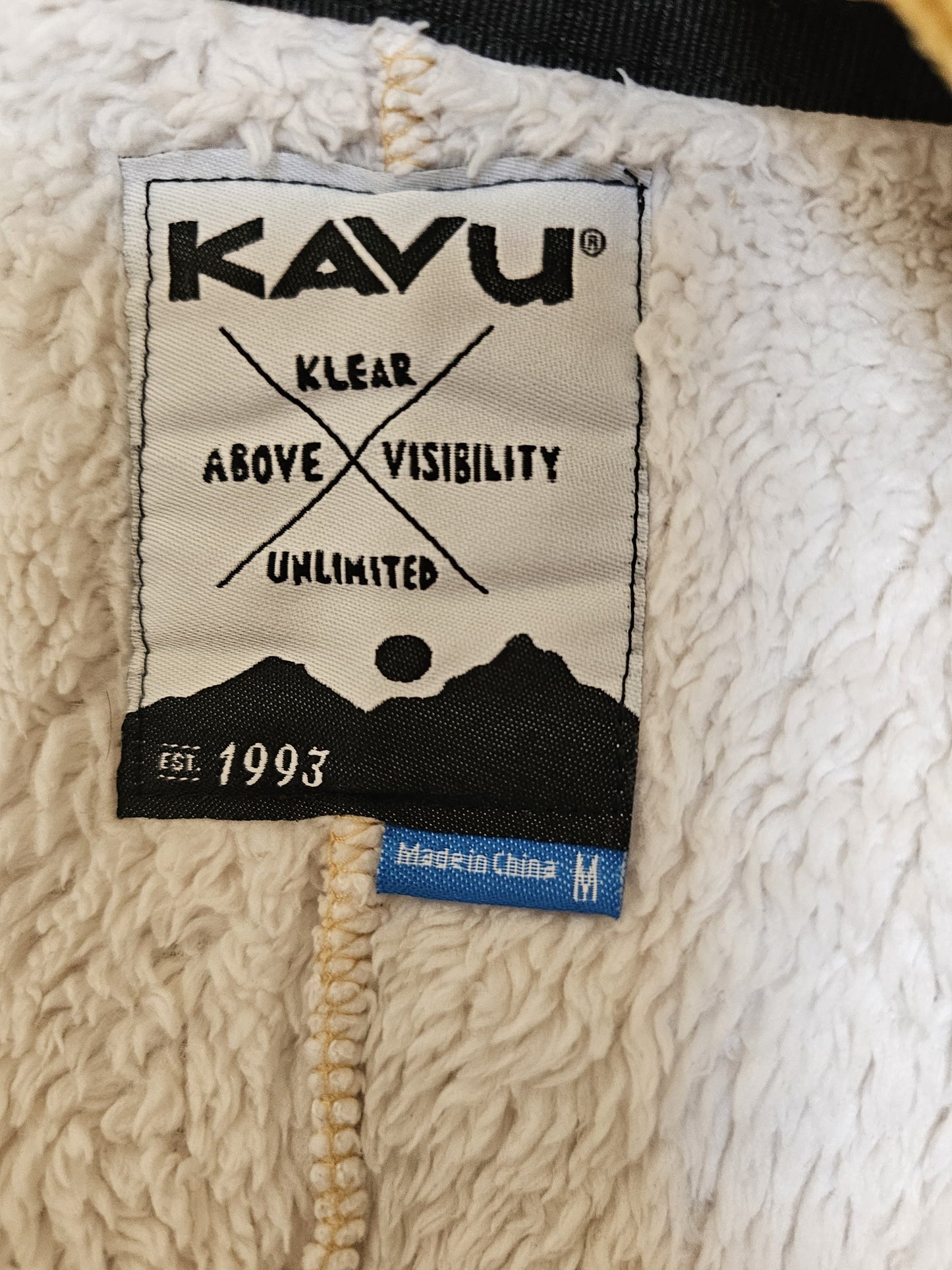 Kavu Womens Timber Lane Half Zip Fleece Pullover Jumper - M/Medium