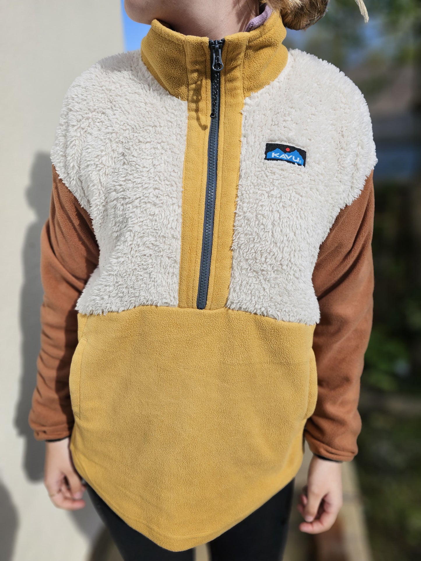 Kavu Womens Timber Lane Half Zip Fleece Pullover Jumper - M/Medium