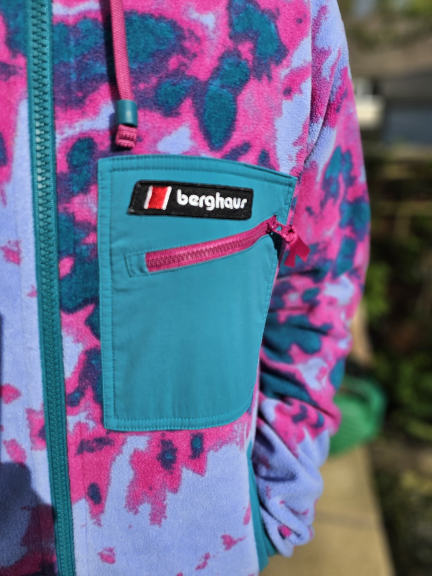 Berghaus Unisex Ascent '91 Retro Style Fleece Jacket Full Zip - S/Small