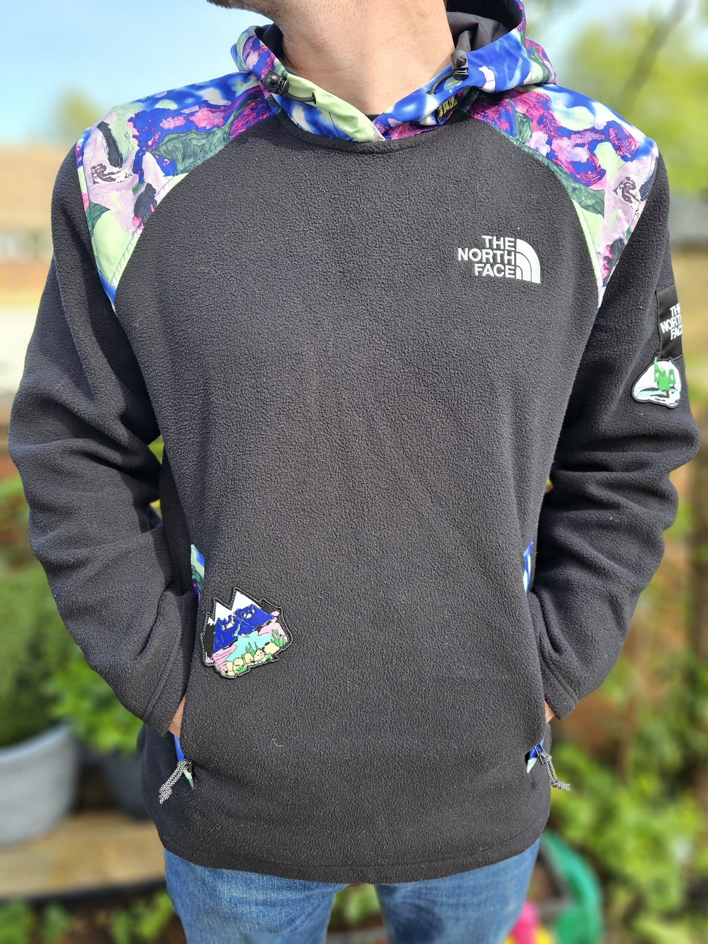 The North Face x Alfie Kungu Convin Fleece Hoodie Black - LG/Large