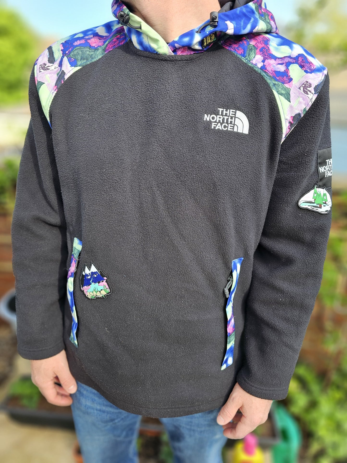 The North Face x Alfie Kungu Convin Fleece Hoodie Black - LG/Large